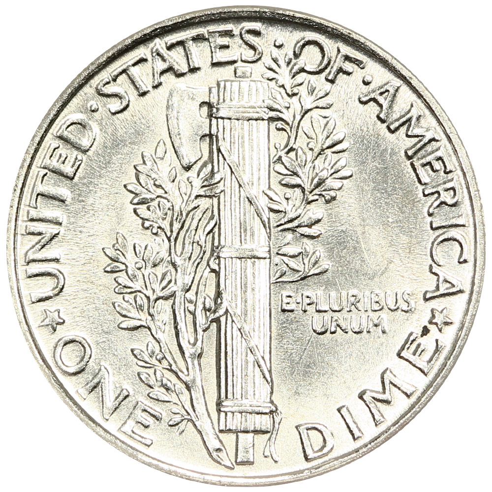 1930 10c VF25 CAC thumbnail 2