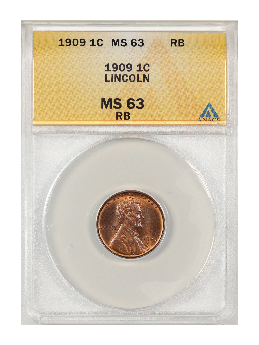 1909 1c Lincoln MS RB MS61 RB thumbnail 10