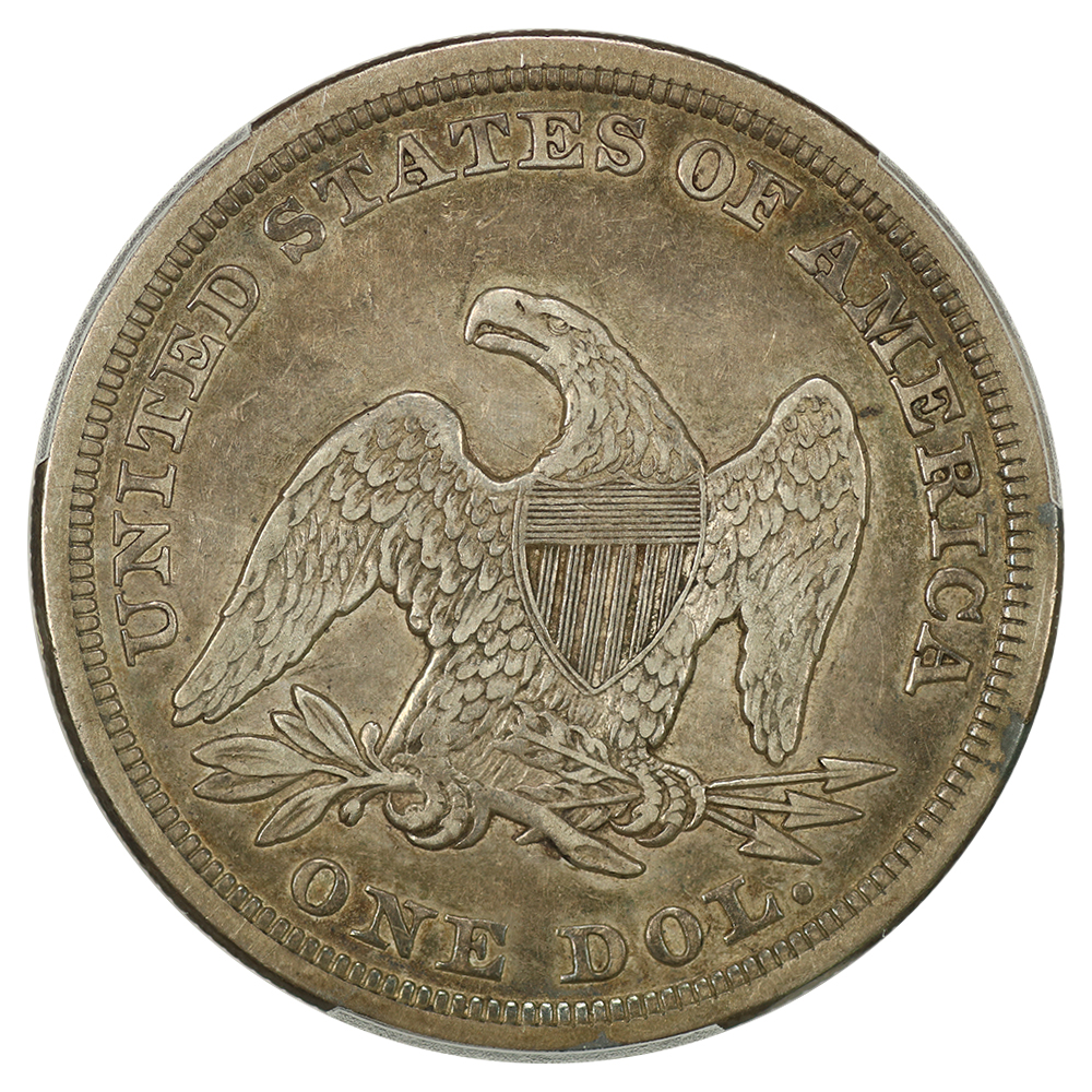 1848 $1 AG3 CAC thumbnail 16