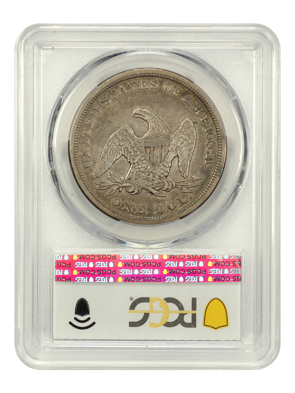 1848 $1 AG3 CAC thumbnail 18