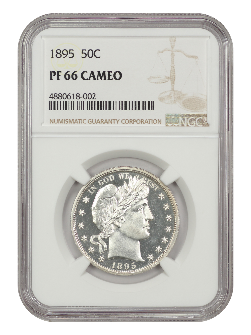 1895 50c PR CAM PR66 CAM thumbnail 8