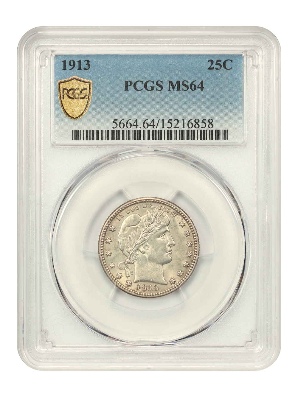 1913 25c MS64 thumbnail 5
