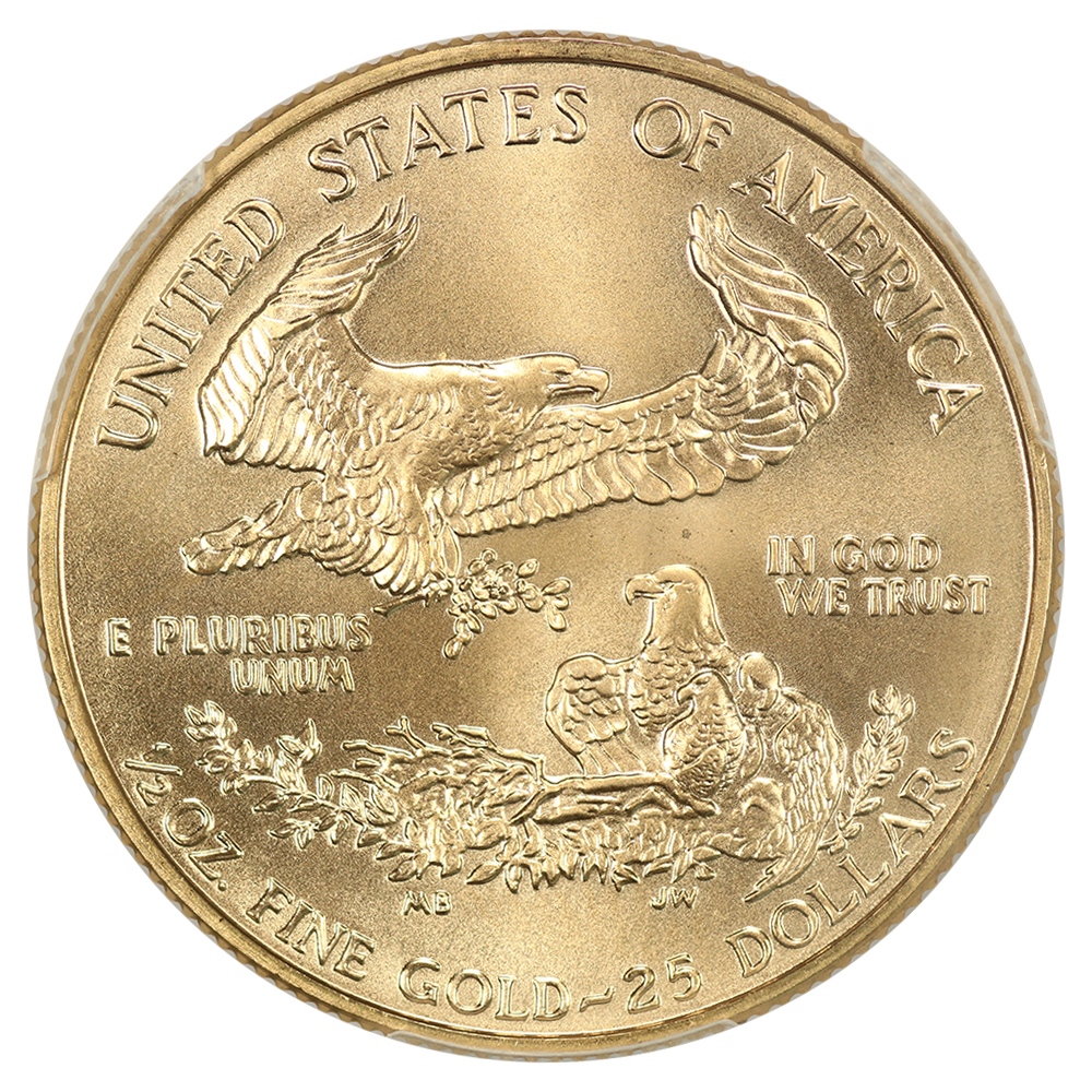 1993 $25  Gold Eagle MS70 thumbnail 6