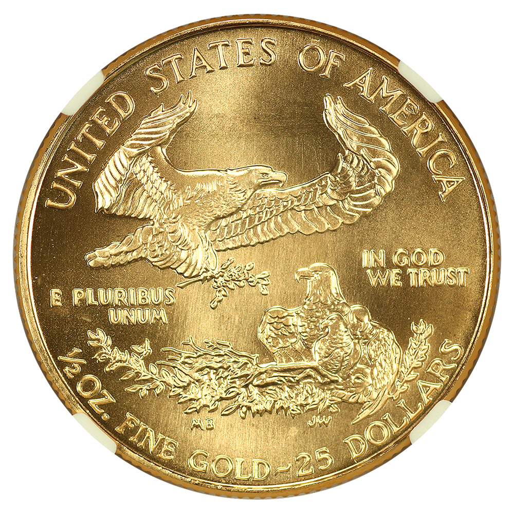 1995 $25  Gold Eagle MS70 thumbnail 8