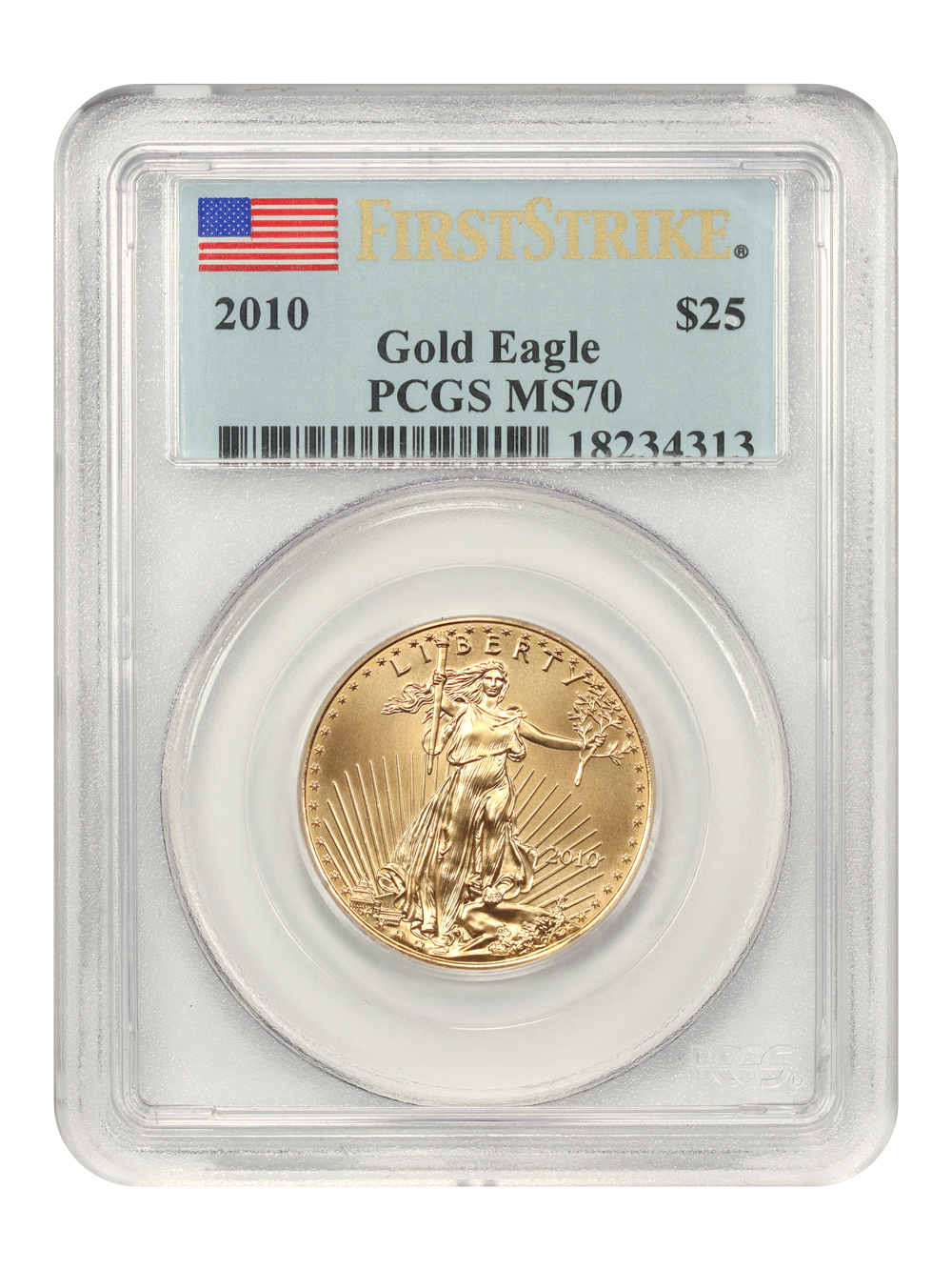 2010 $25  Gold Eagle MS70 thumbnail 11