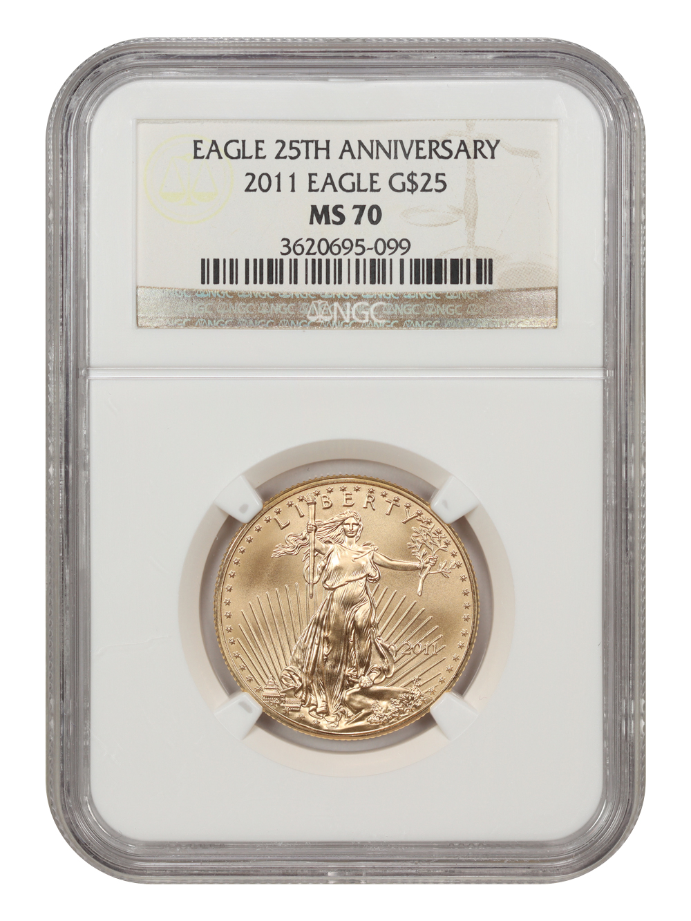 2011 $25  Gold Eagle MS65 CAC thumbnail 10