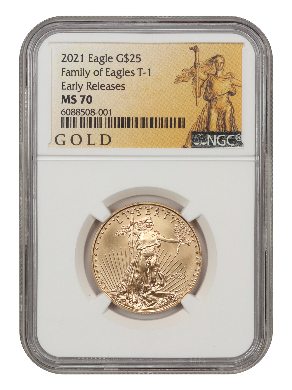 2020 $25  Gold Eagle MS65 CAC thumbnail 23