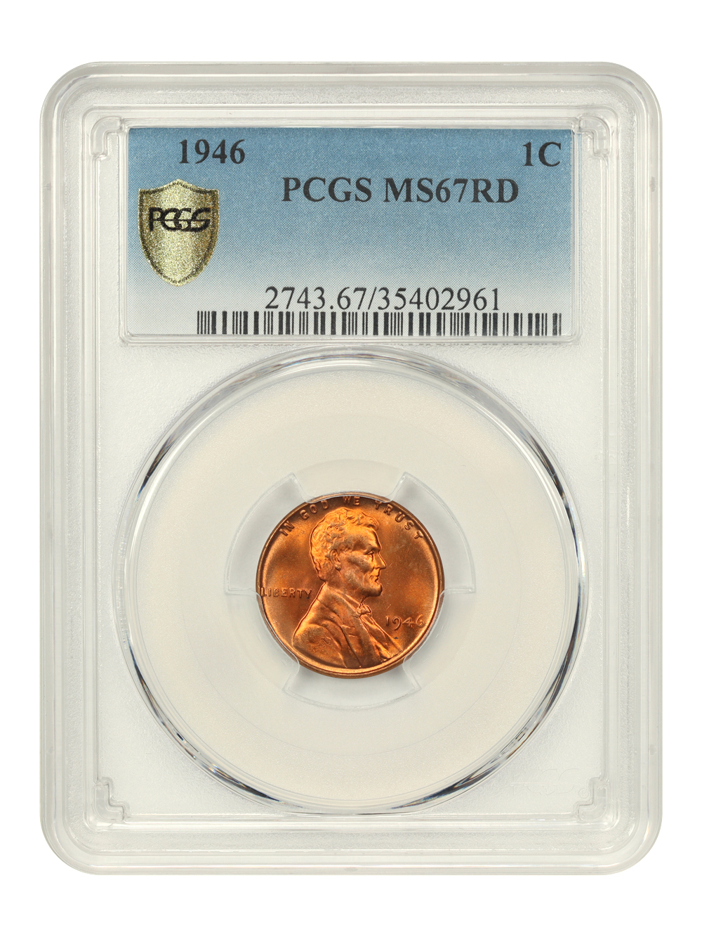1946 1c MS RD MS67 RD CAC thumbnail 10