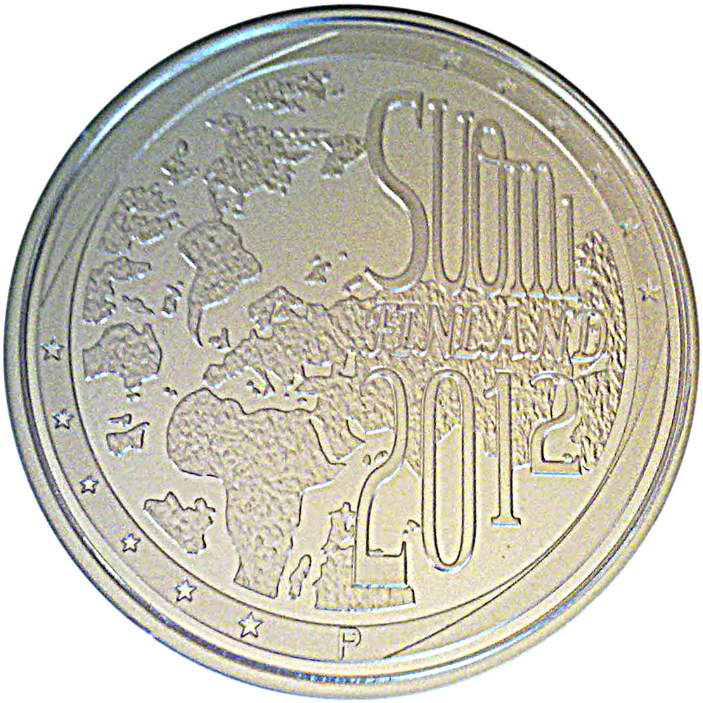 2012 20 Eu Brilliant Uncirculated MS