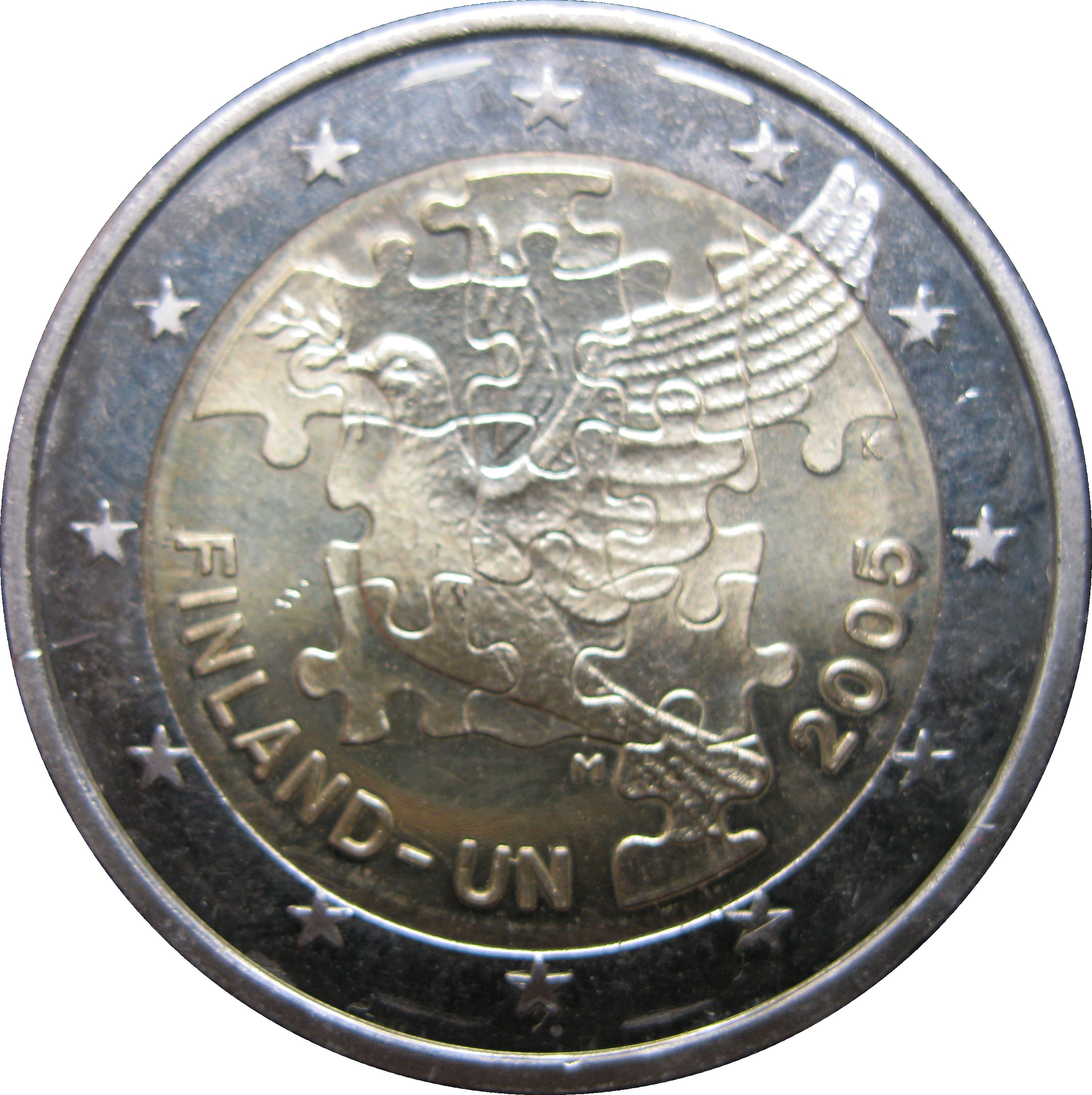 2005 2 Eu (fr) 1 946 891 en rouleau et 1 500 dans un set 2004/2014 MS