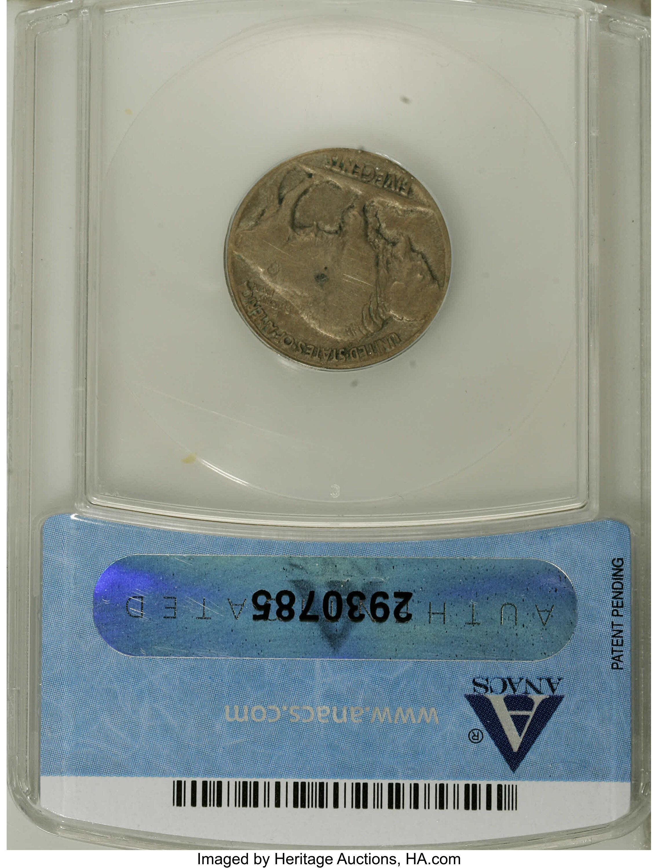 1913 5c Buffalo, Type 2 F15 thumbnail 4