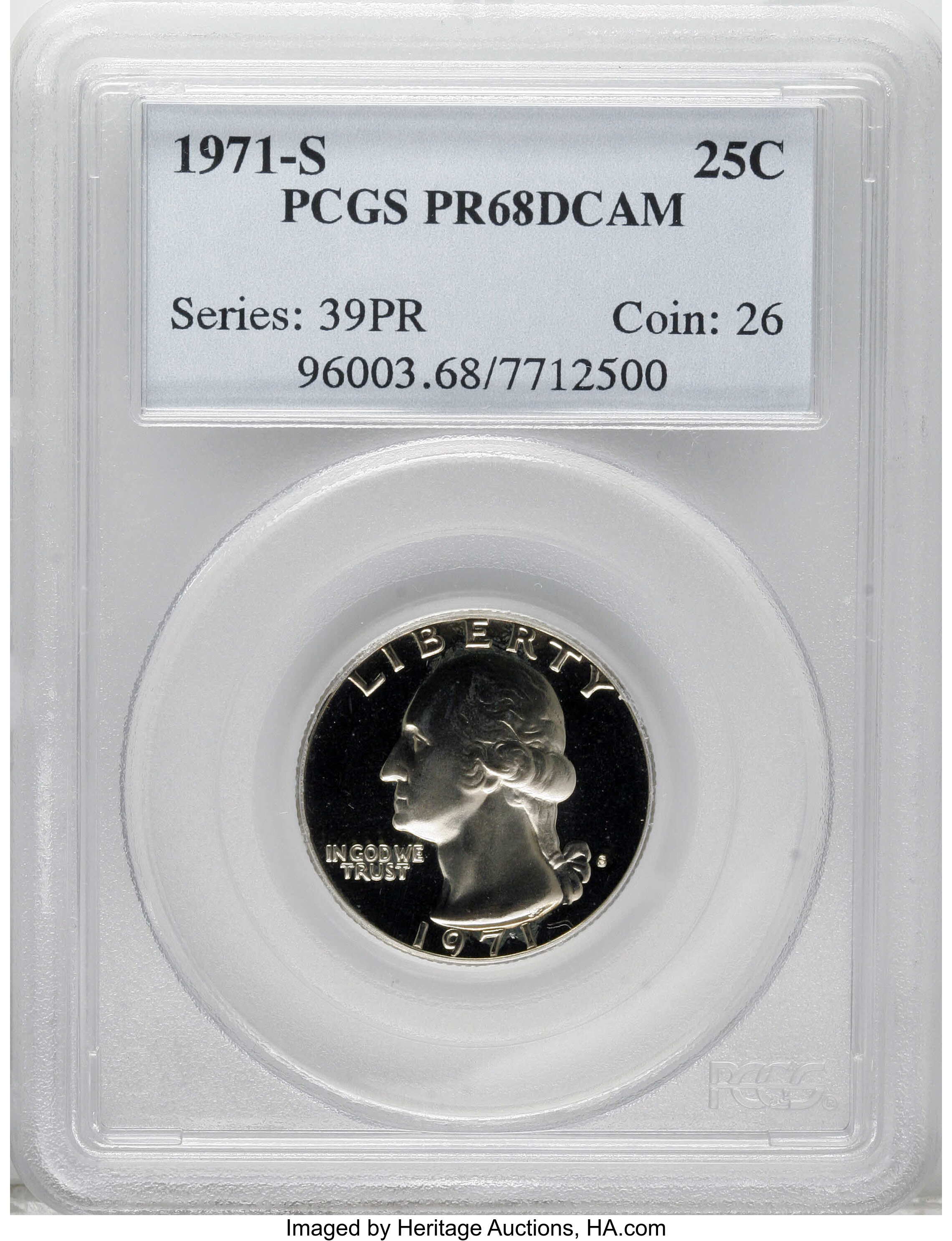 1971-S 25c PR DCAM PR64 DCAM thumbnail 21