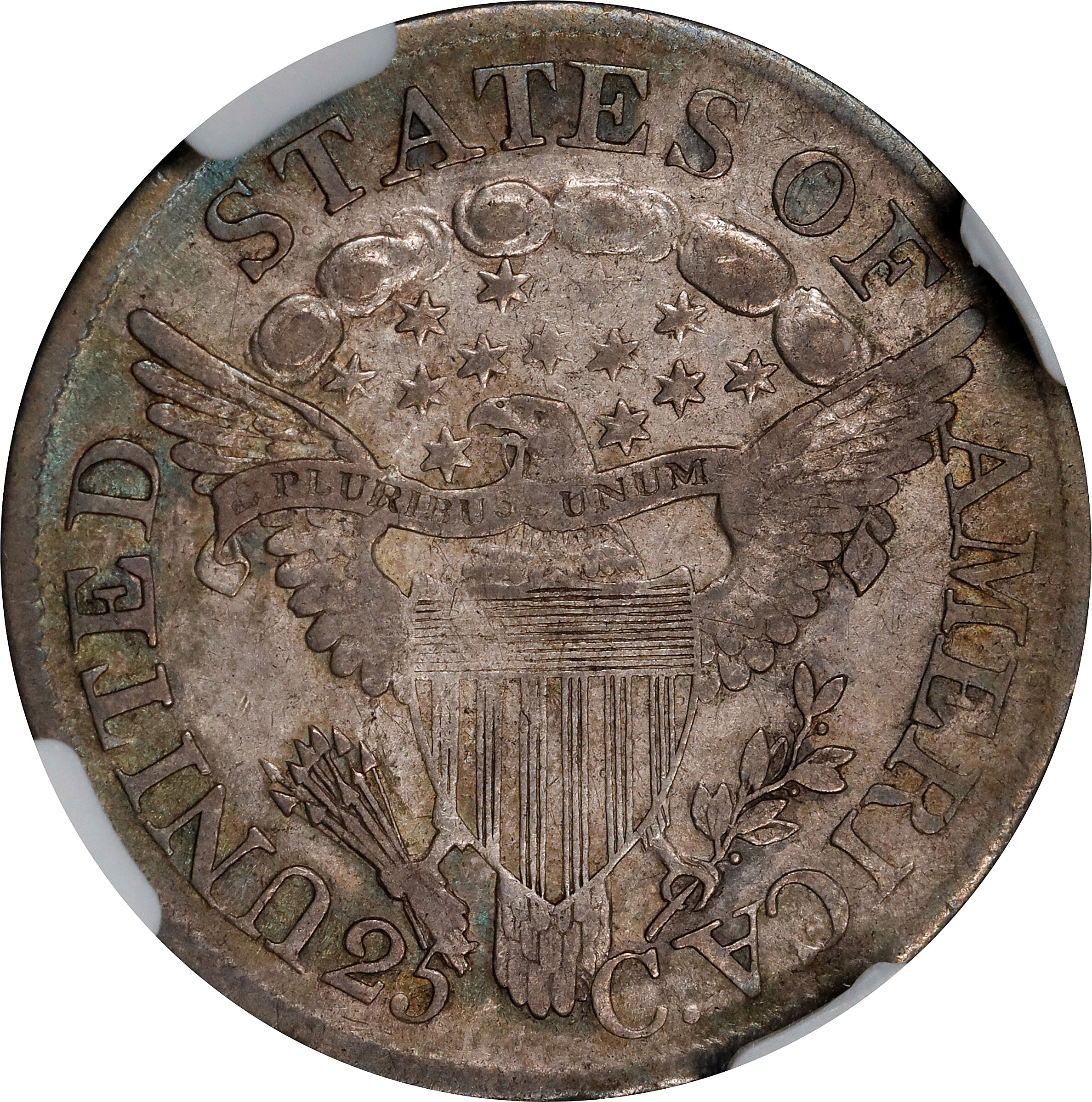 1806/5 25c XF40 thumbnail 2