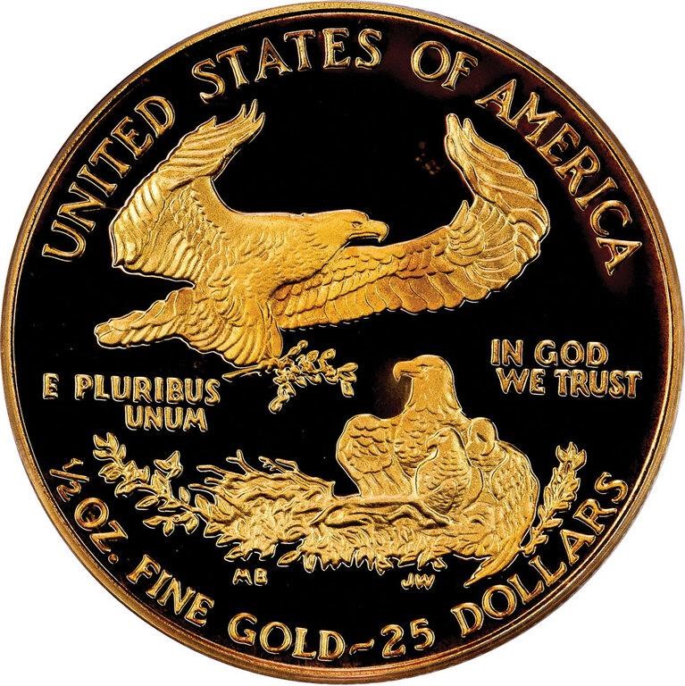 1997-W $25  Gold Eagle PR DCAM PR65 DCAM thumbnail 5