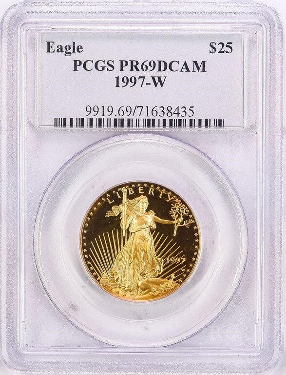 1997-W $25  Gold Eagle PR DCAM PR65 DCAM thumbnail 6