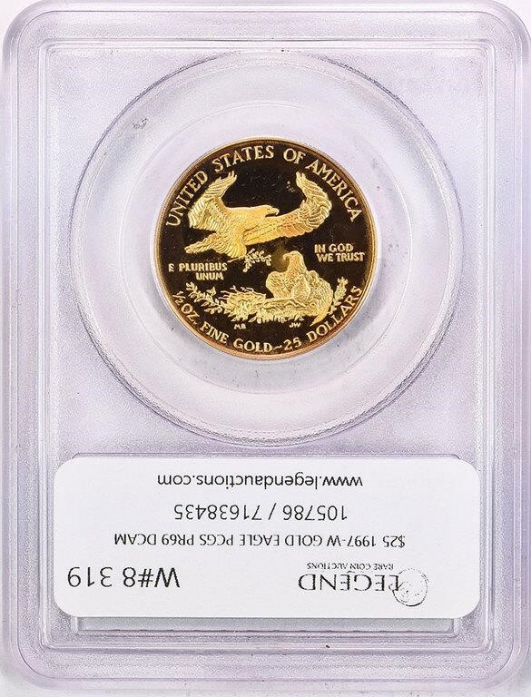 1997-W $25  Gold Eagle PR DCAM PR65 DCAM thumbnail 7