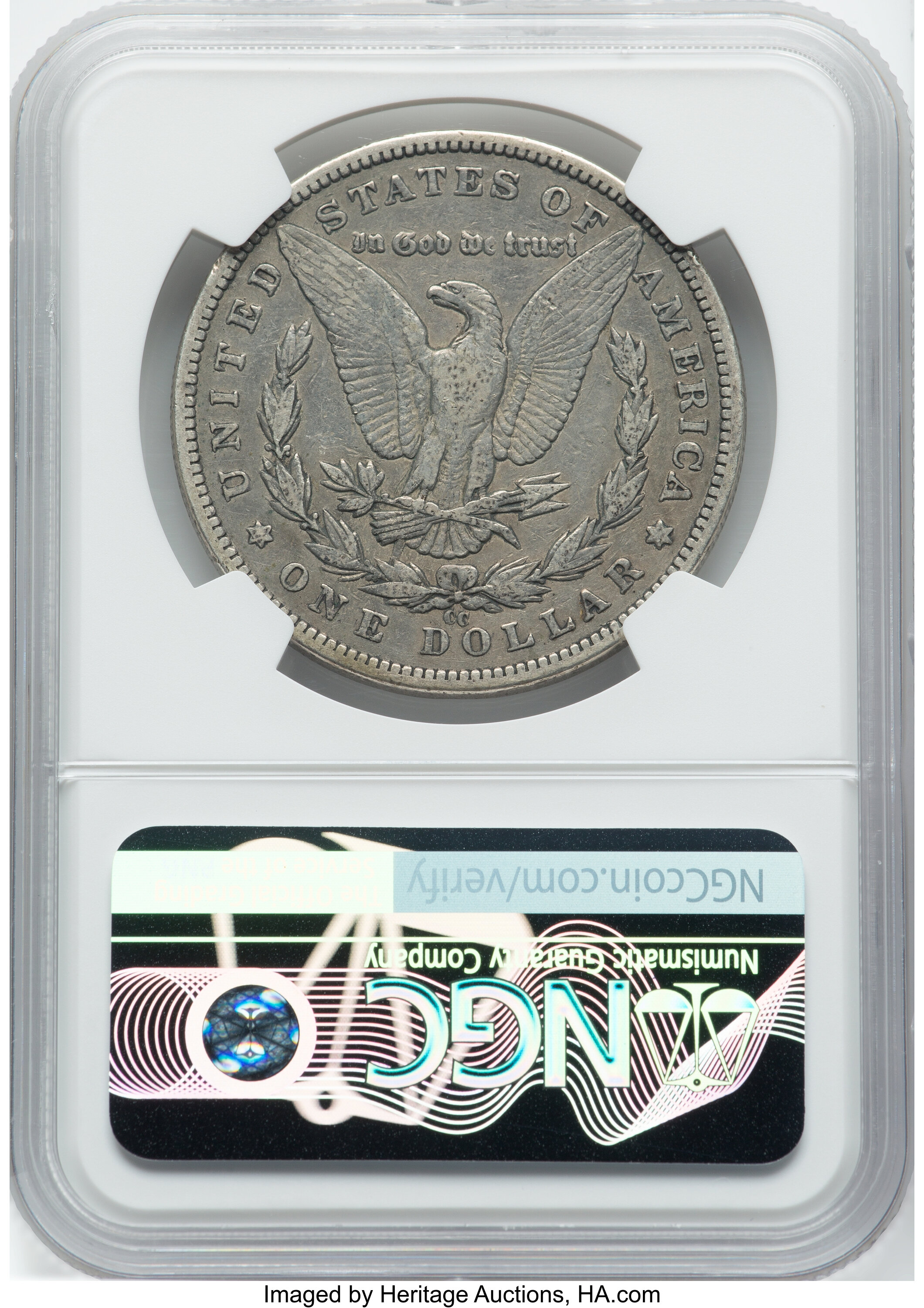 1890-CC $1  Tail Bar, VAM-4 AG3 thumbnail 14