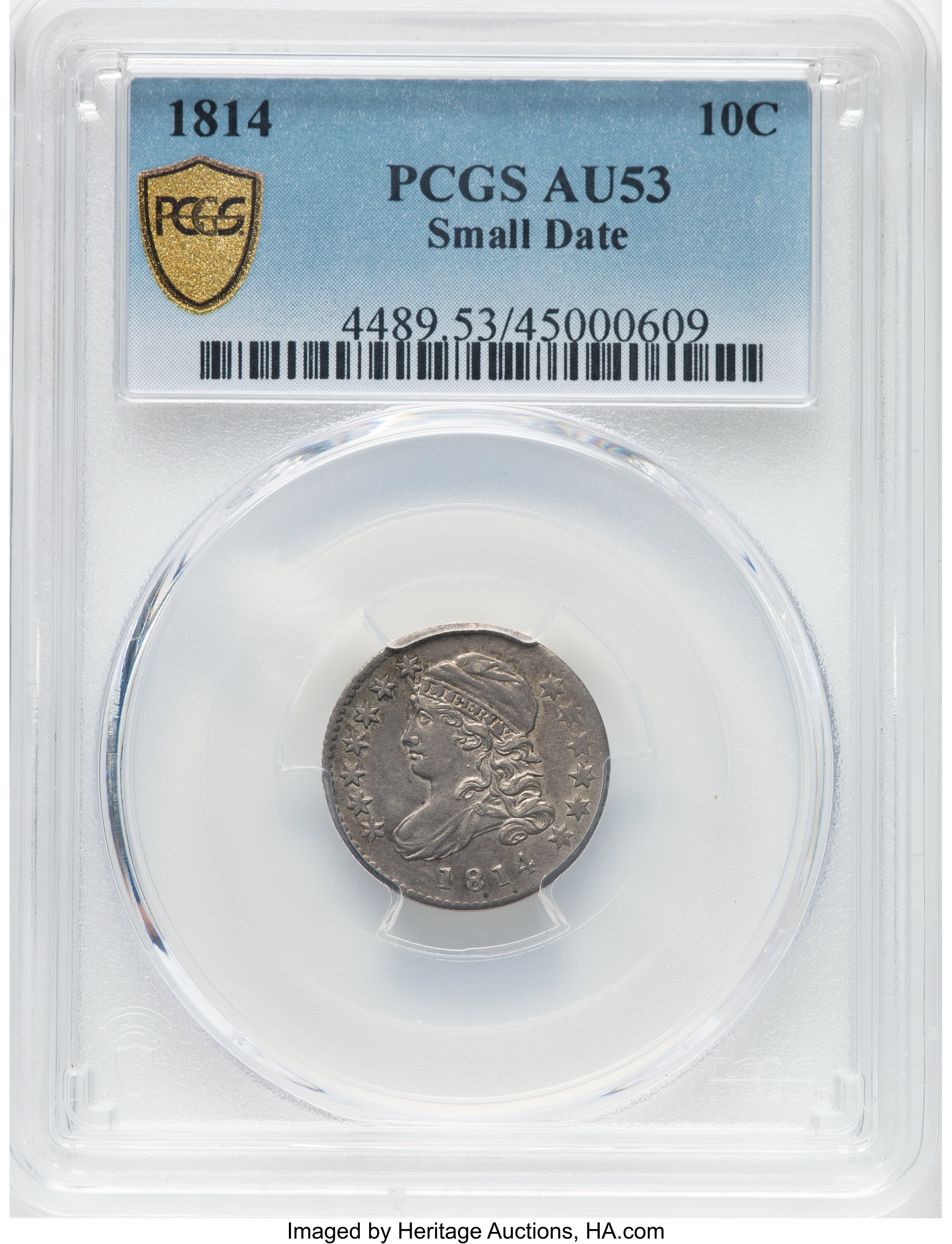 1814 10c Small Date MS64 thumbnail 27