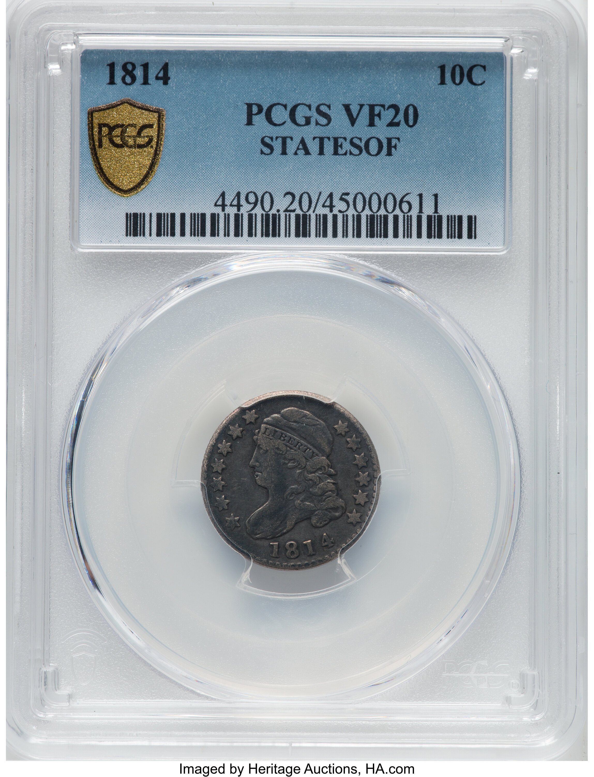1814 10c STATESOFAMERICA G4 thumbnail 13