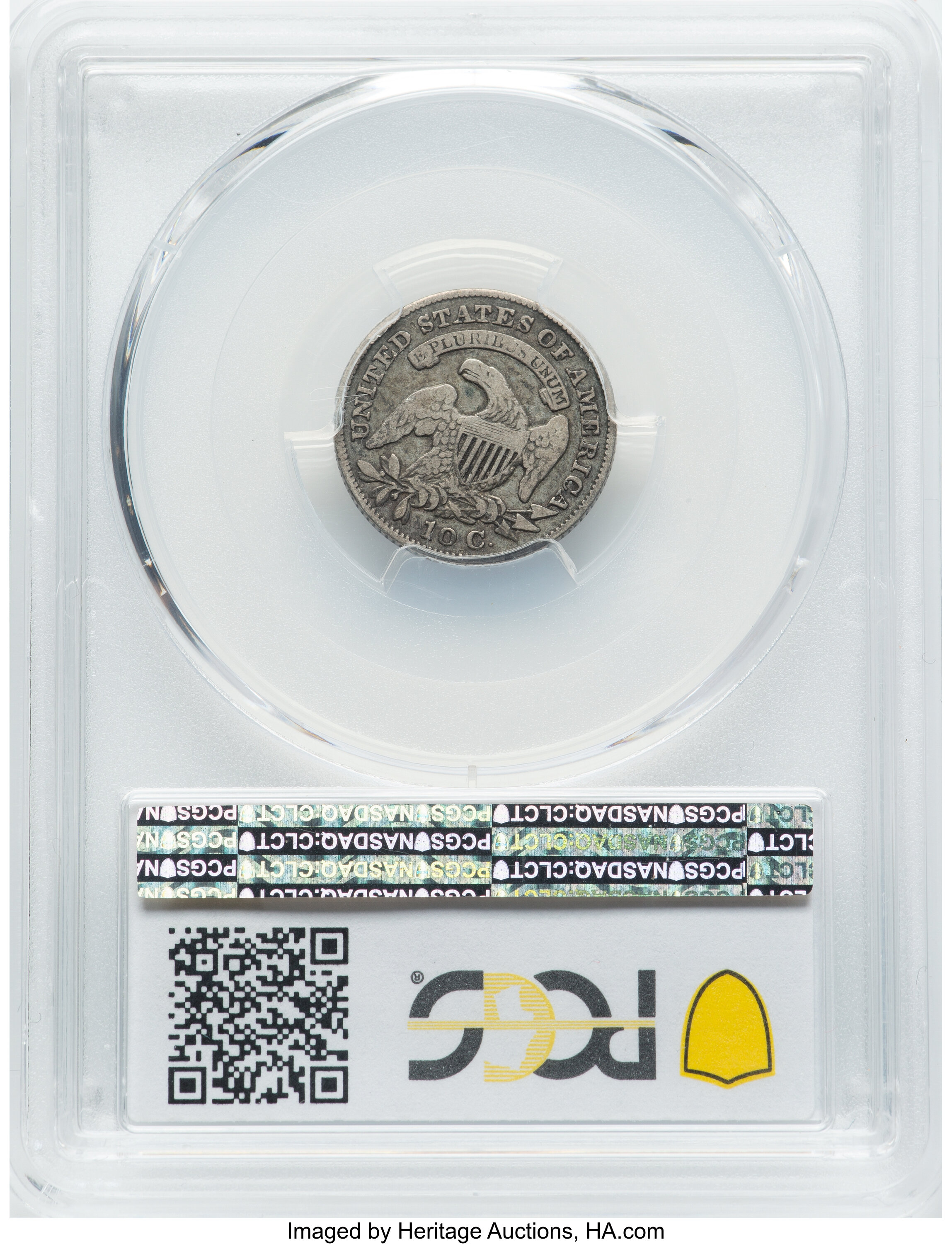 1830 10c Small 10C AG3 CAC thumbnail 16
