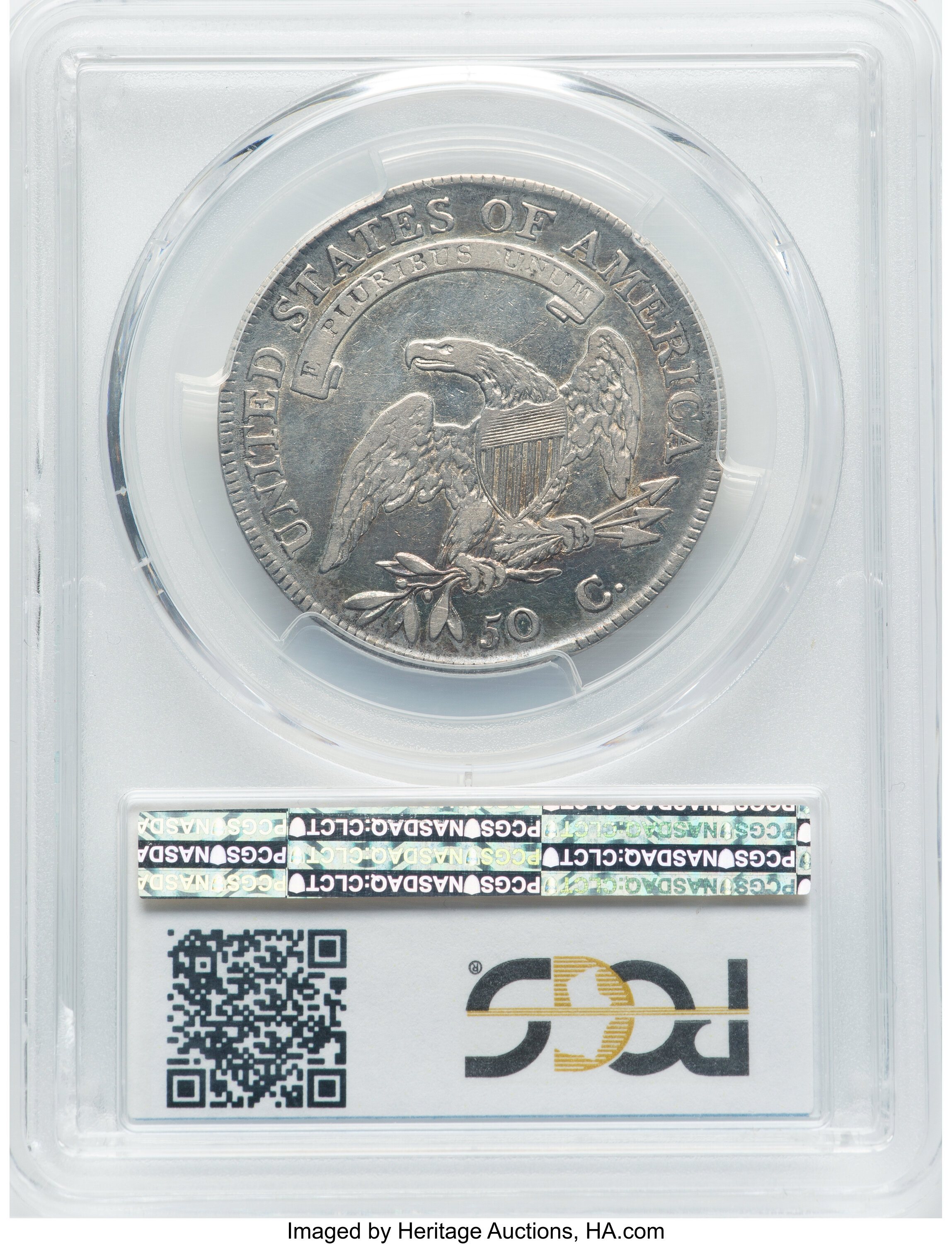 1807 50c Capped Bust, Large Stars G6 CAC thumbnail 24