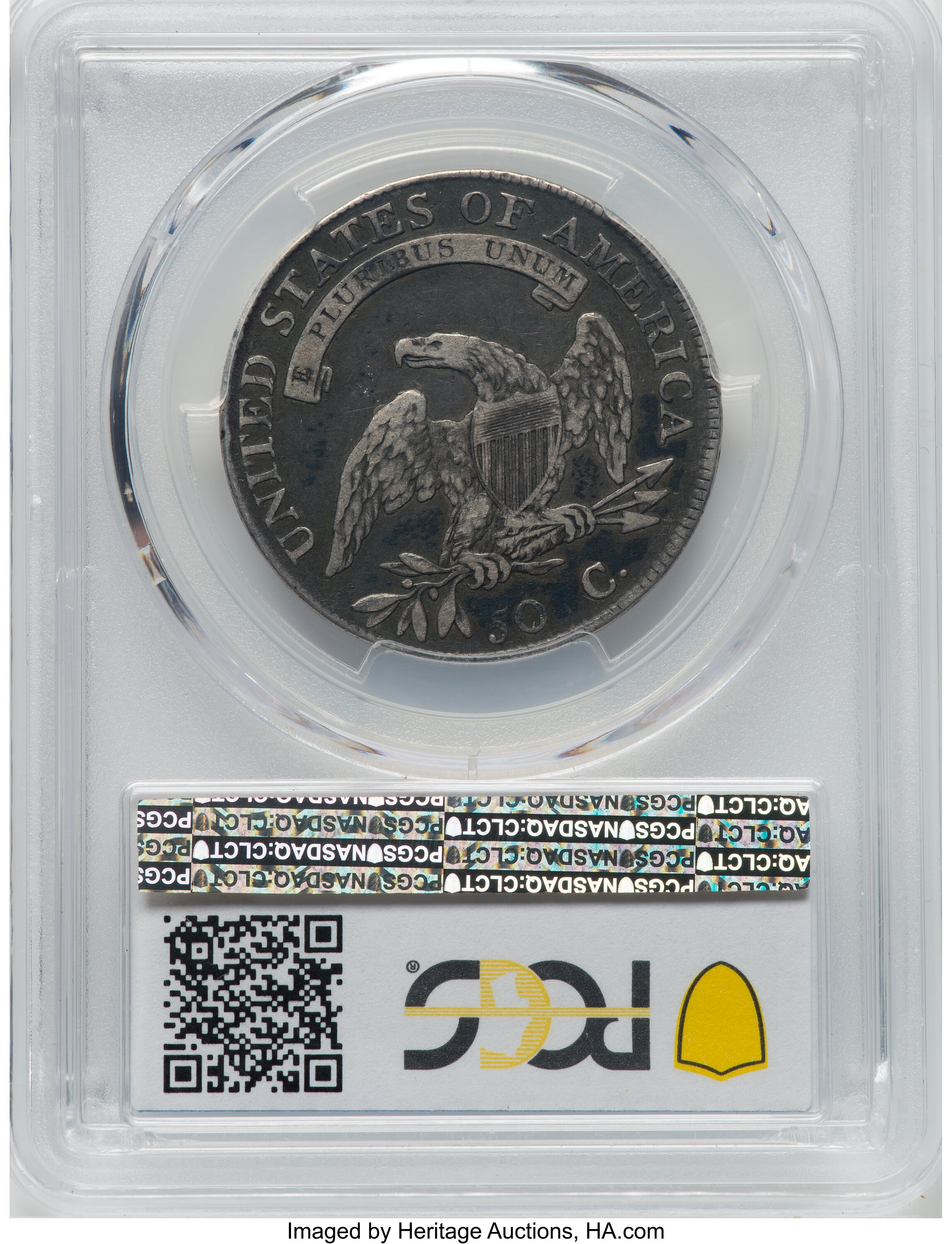 1807 50c Capped Bust, Large Stars G6 CAC thumbnail 20