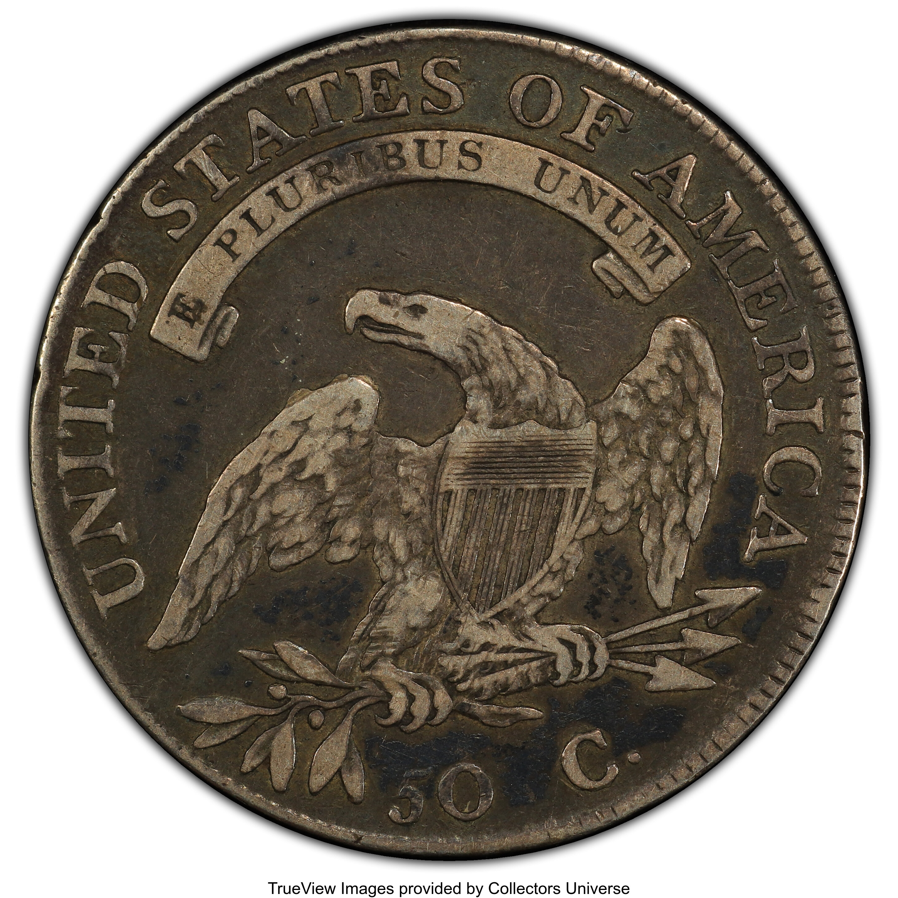 1807 50c Capped Bust, Large Stars G6 CAC thumbnail 21