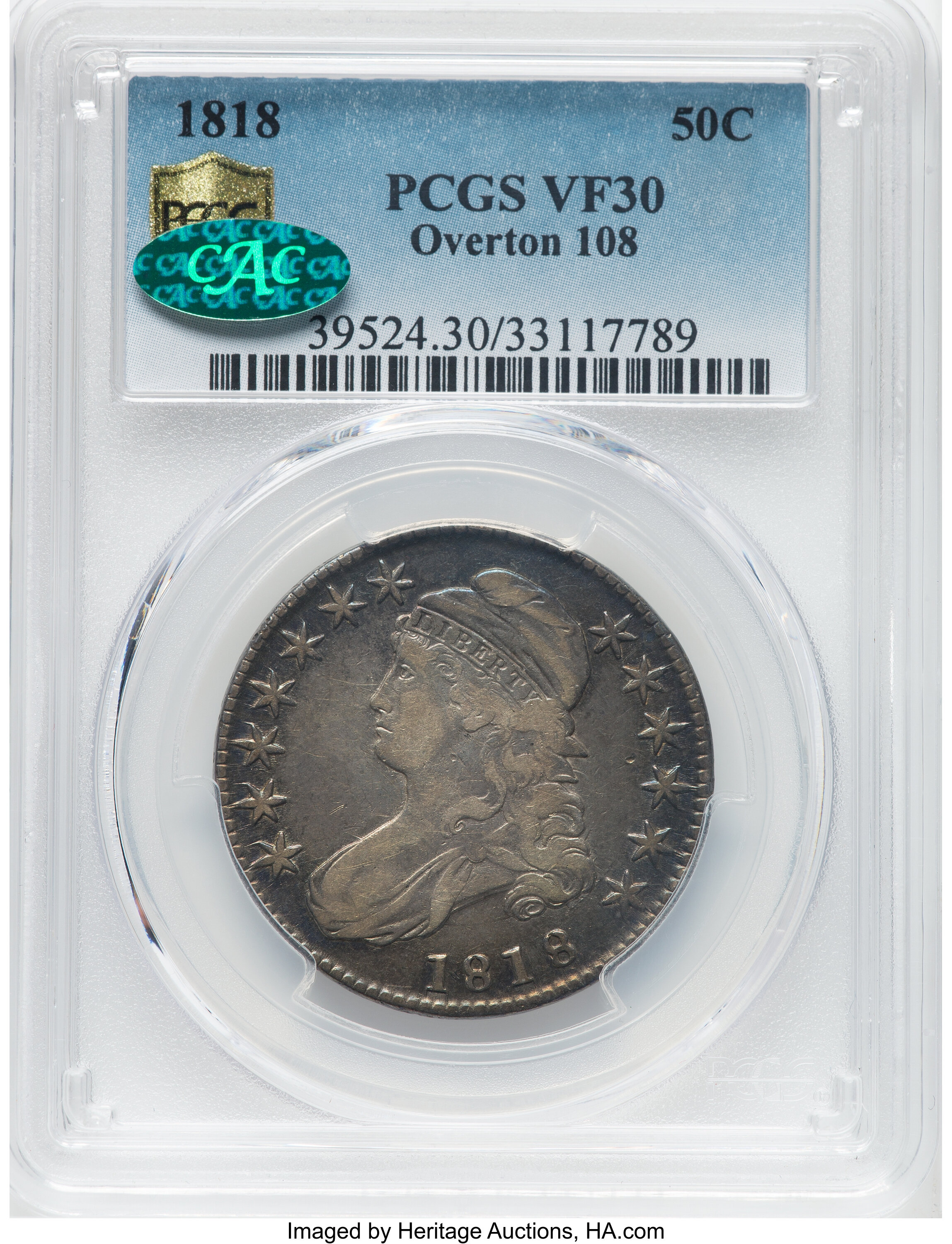 1818 50c O-108 G6 thumbnail 23