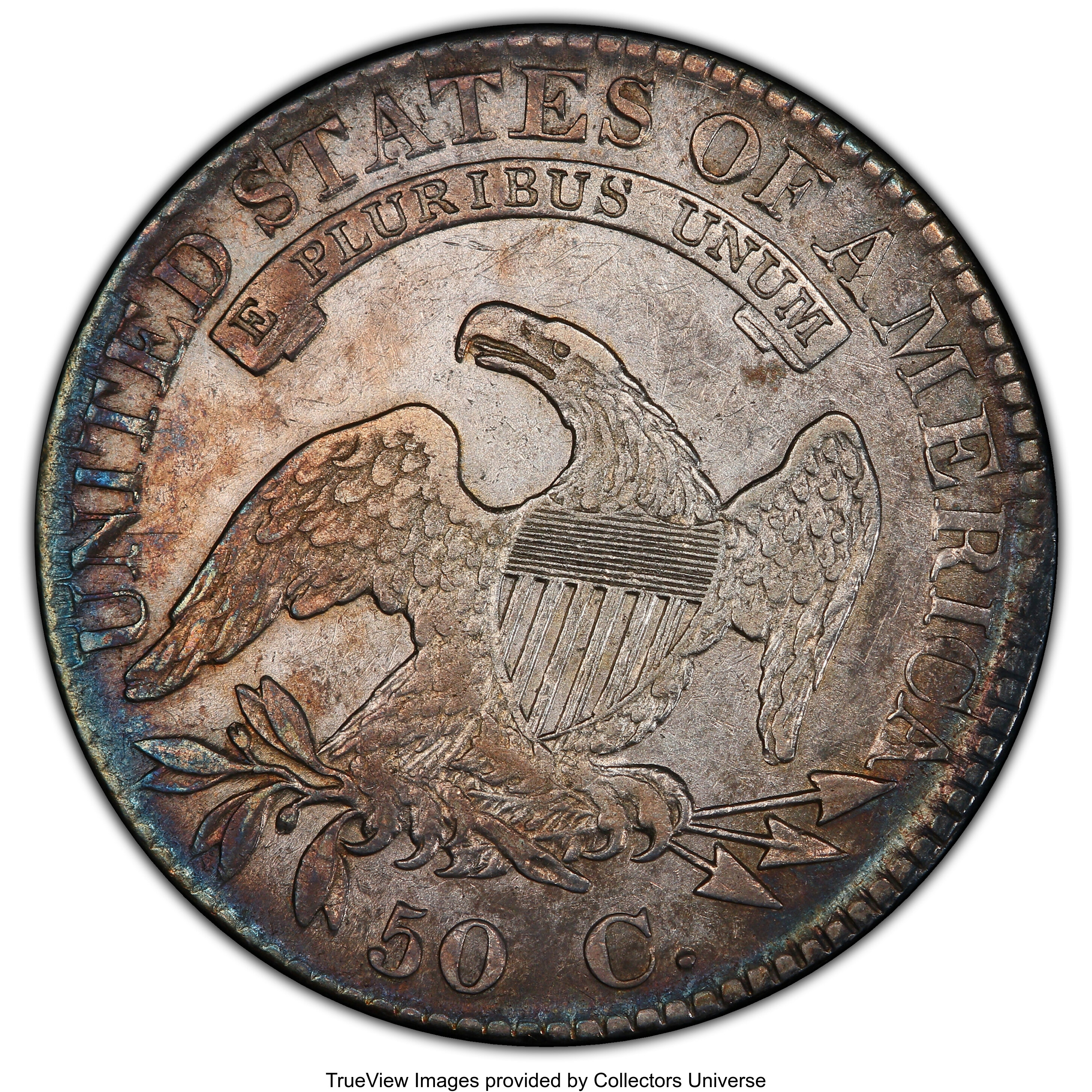 1823 50c O-106a AG3 CAC thumbnail 12