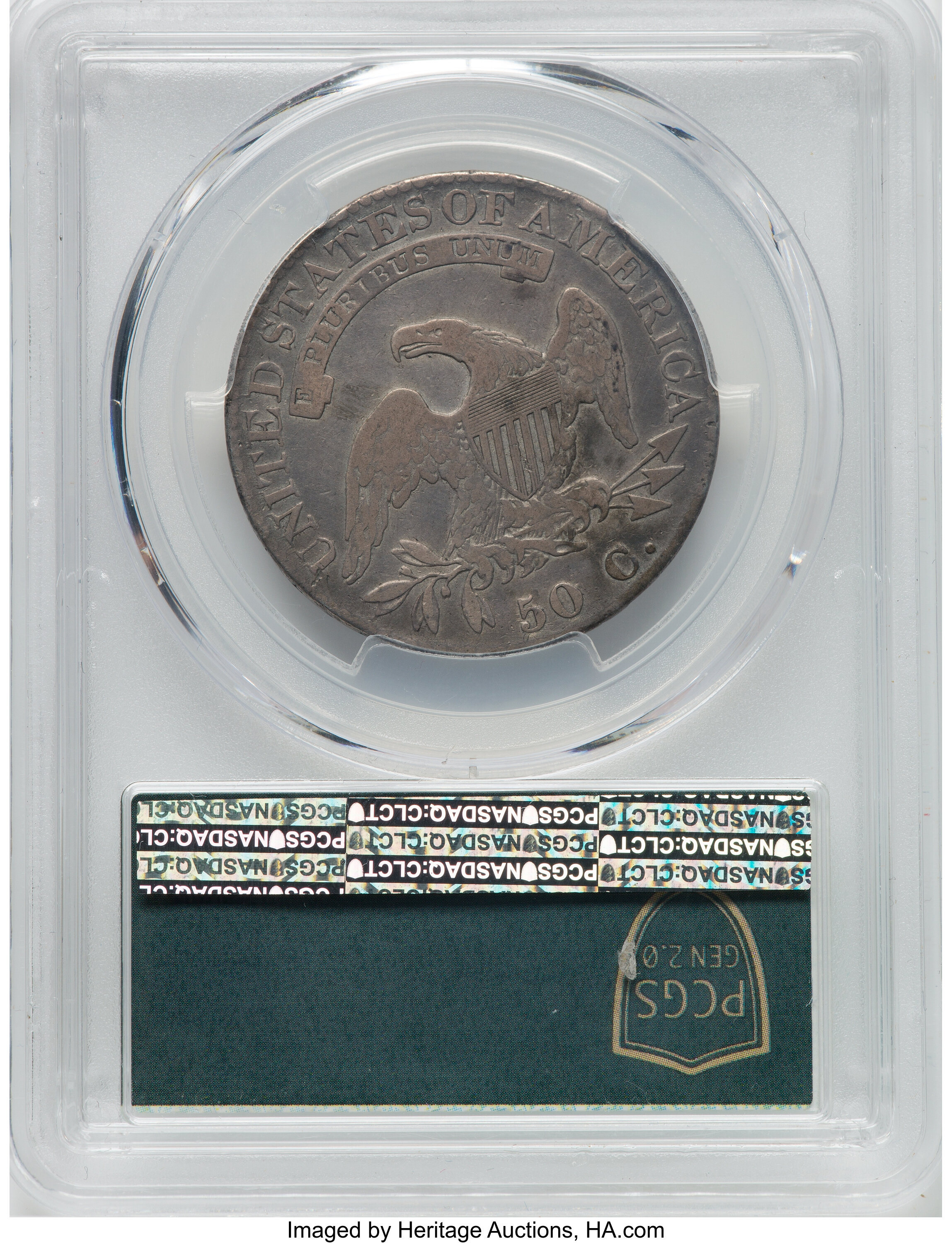 1823 50c O-109 G6 CAC thumbnail 19