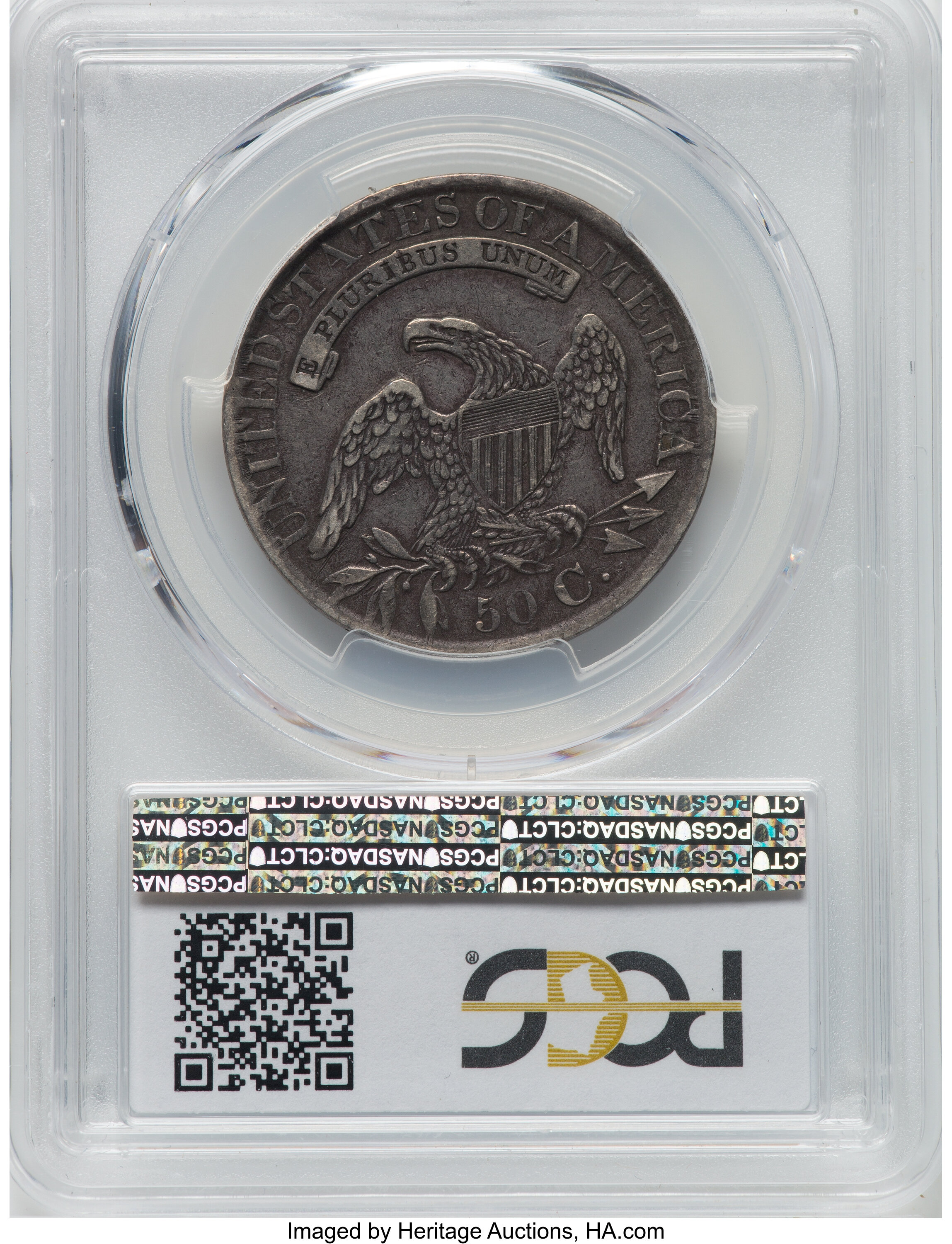 1827 50c Square Base 2, O-128 VG10 thumbnail 12