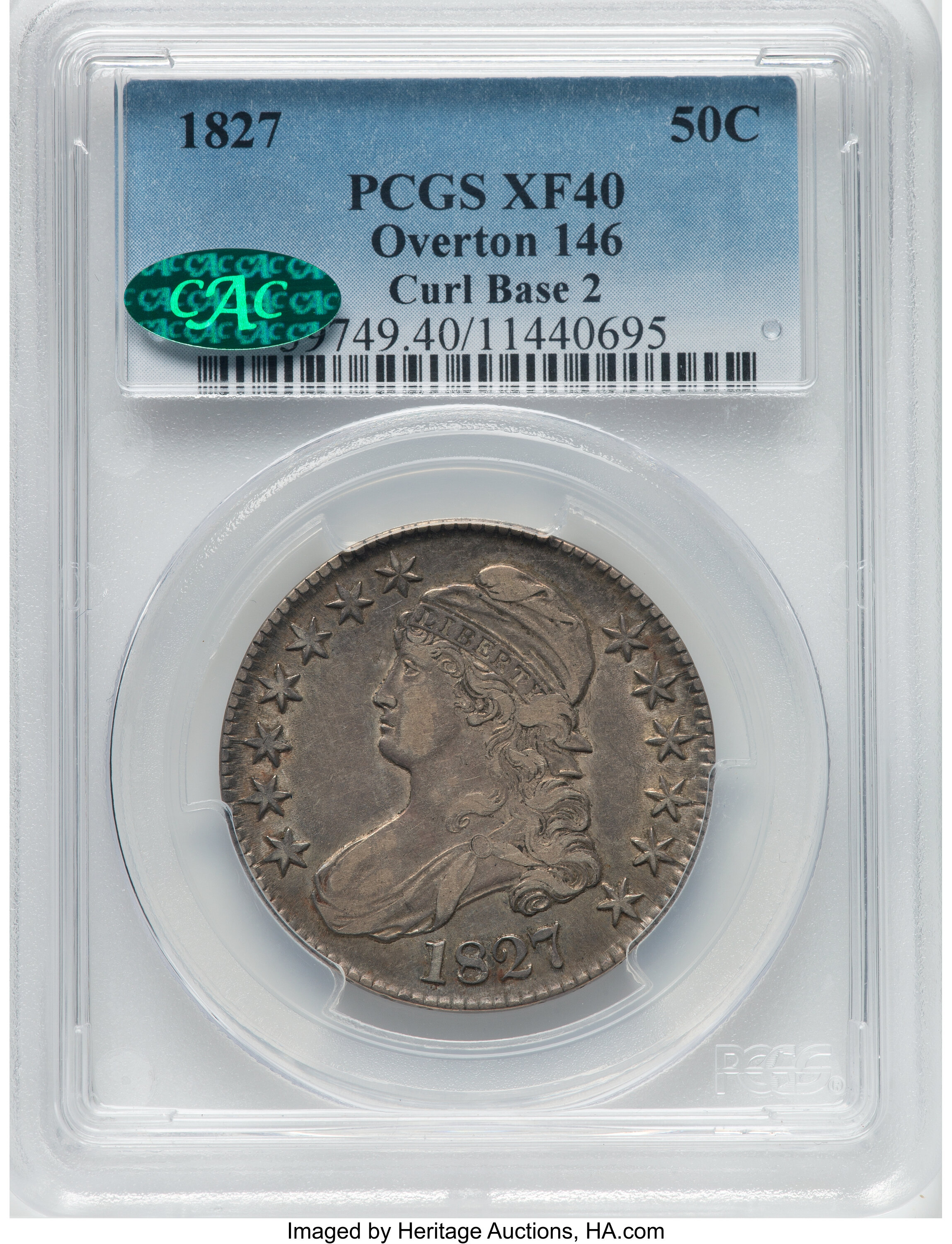 1827 50c Curl Base 2, O-146 AG3 thumbnail 17
