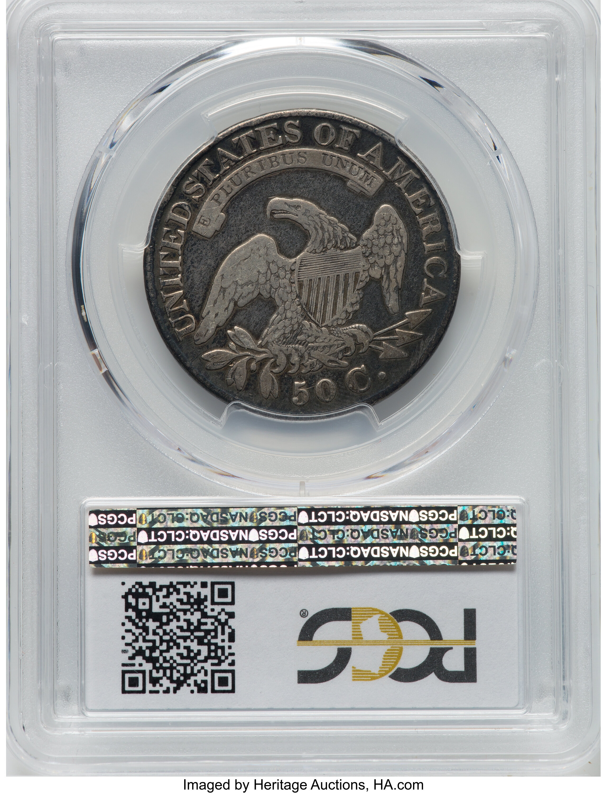 1828 50c Curl Base 2, No Knob, O-105 VF30 thumbnail 21