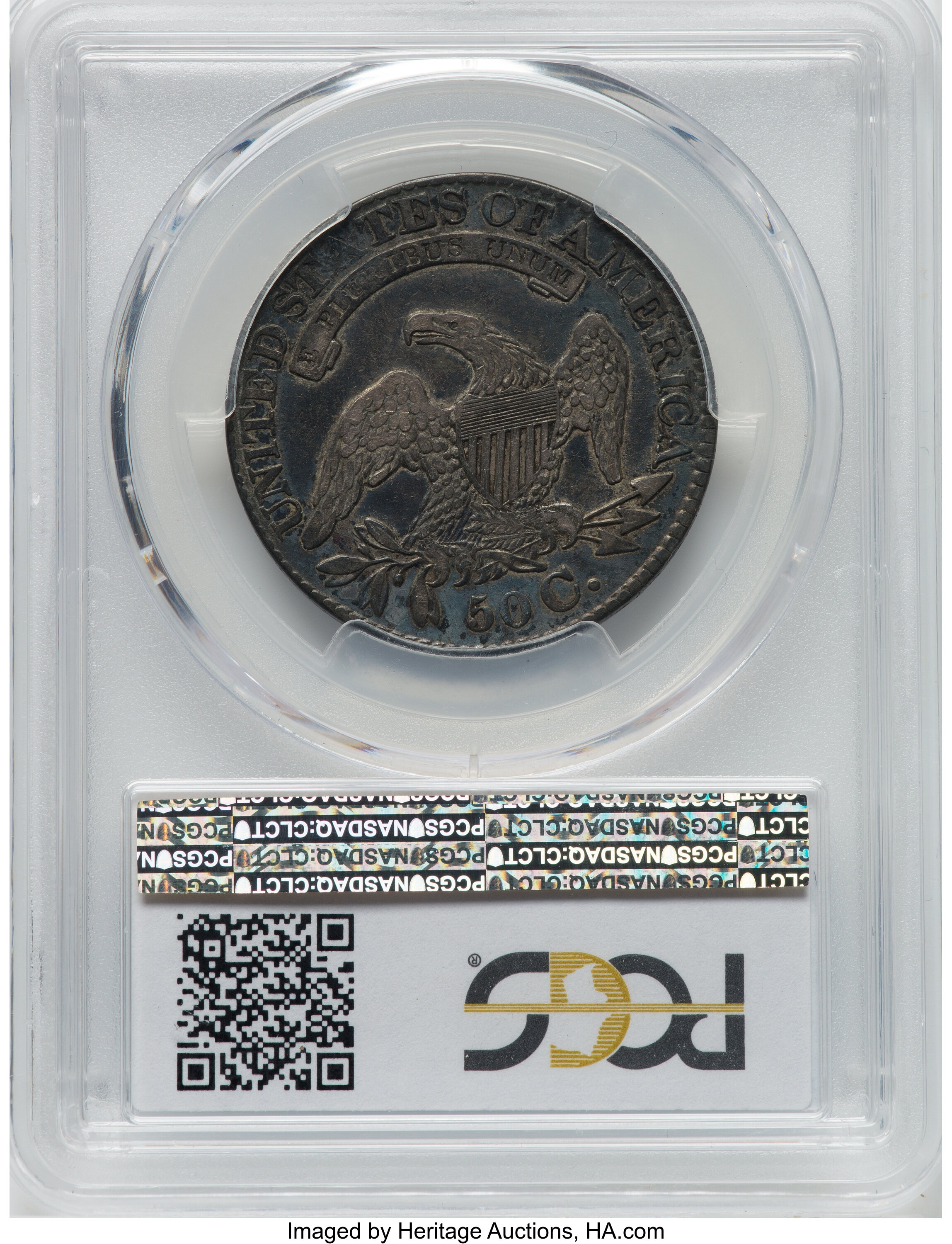 1828 50c Square Base 2, Small 8s, Large Letters, O-116 AG3 thumbnail 12