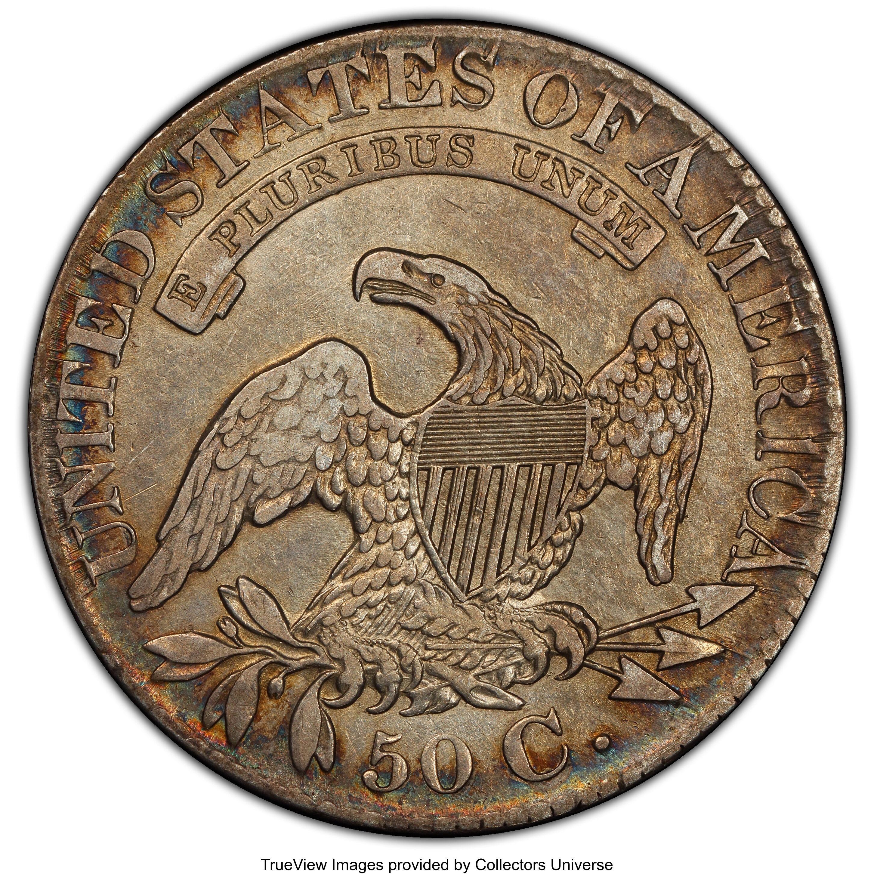 1828 50c Square Base 2, Small 8s, Large Letters, O-120 AG3 thumbnail 11