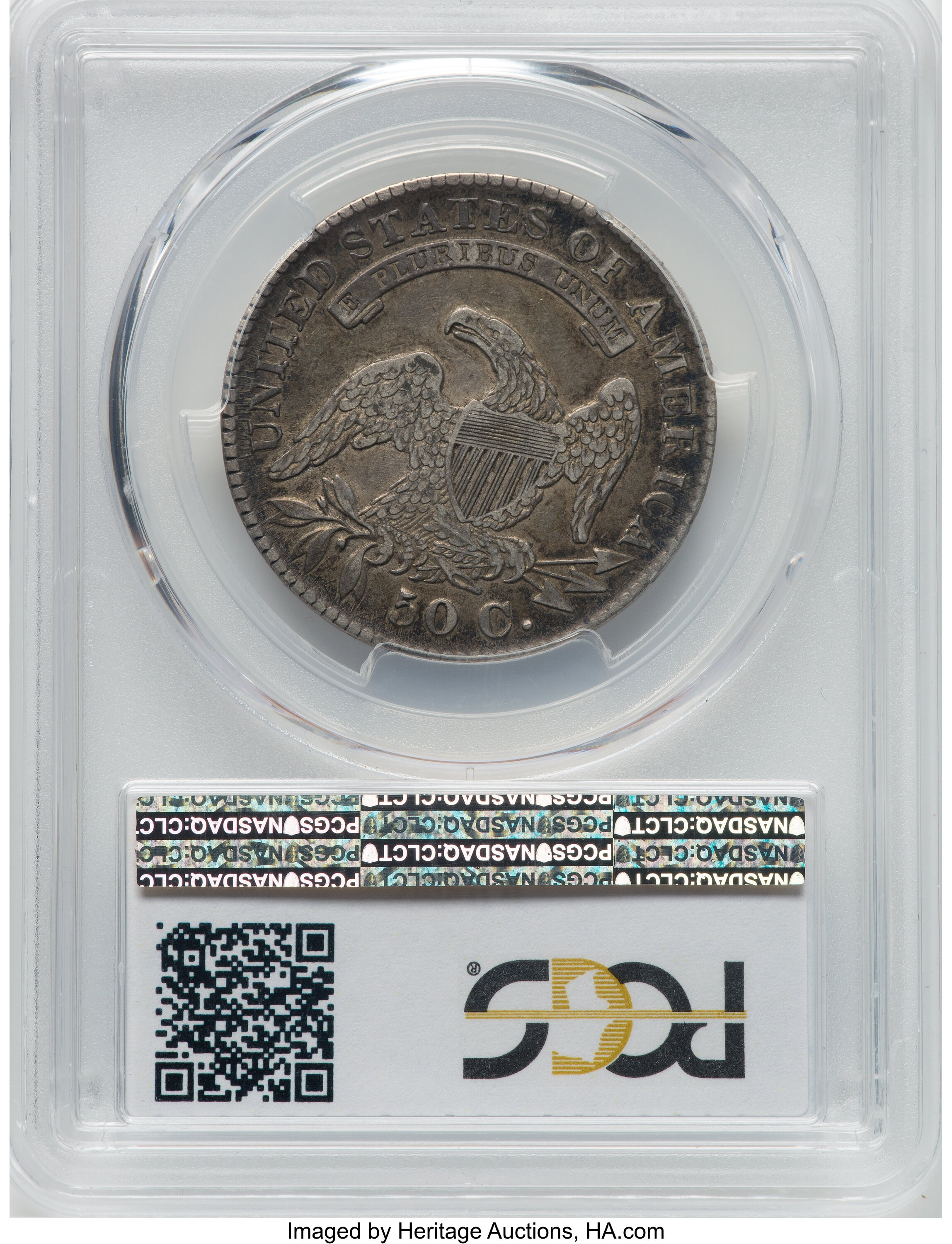 1830 50c Small 0, O-115 F12 CAC thumbnail 11
