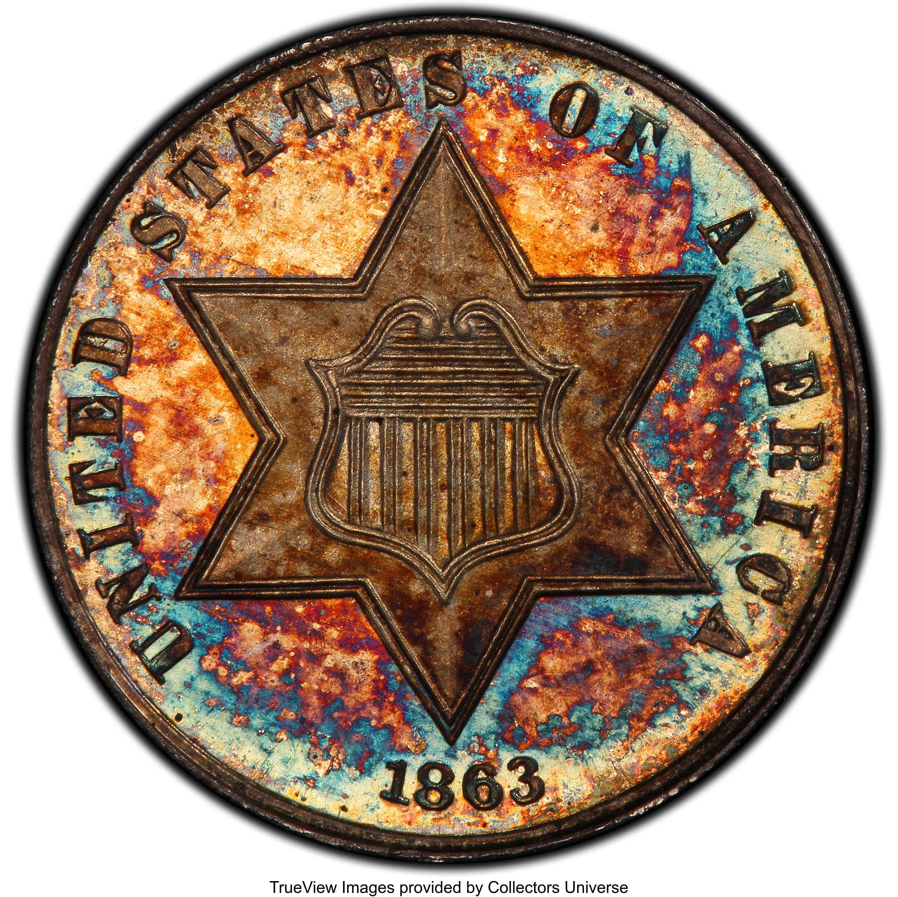 1863 3cS PR67 thumbnail 5
