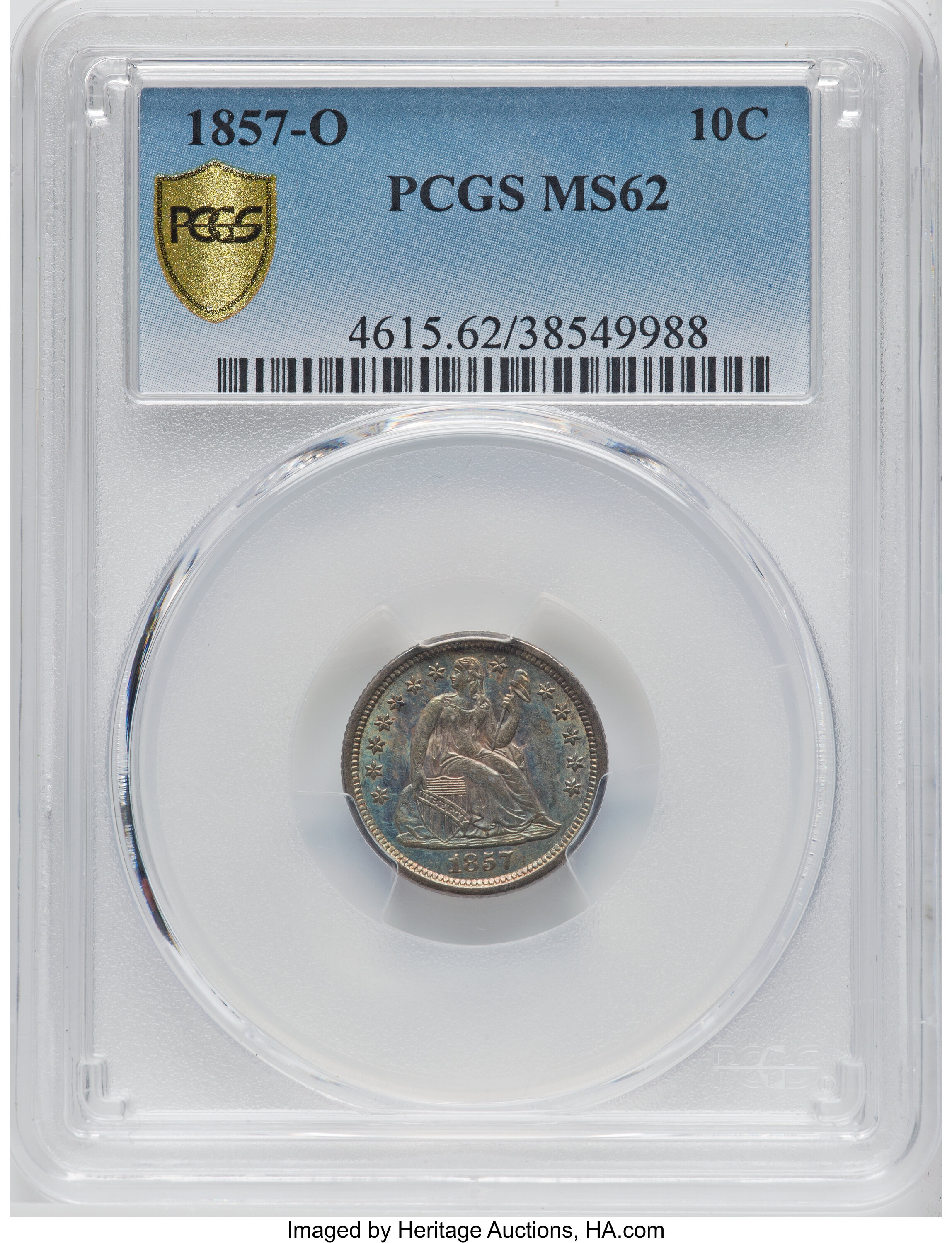 1857-O 10c MS68 thumbnail 19