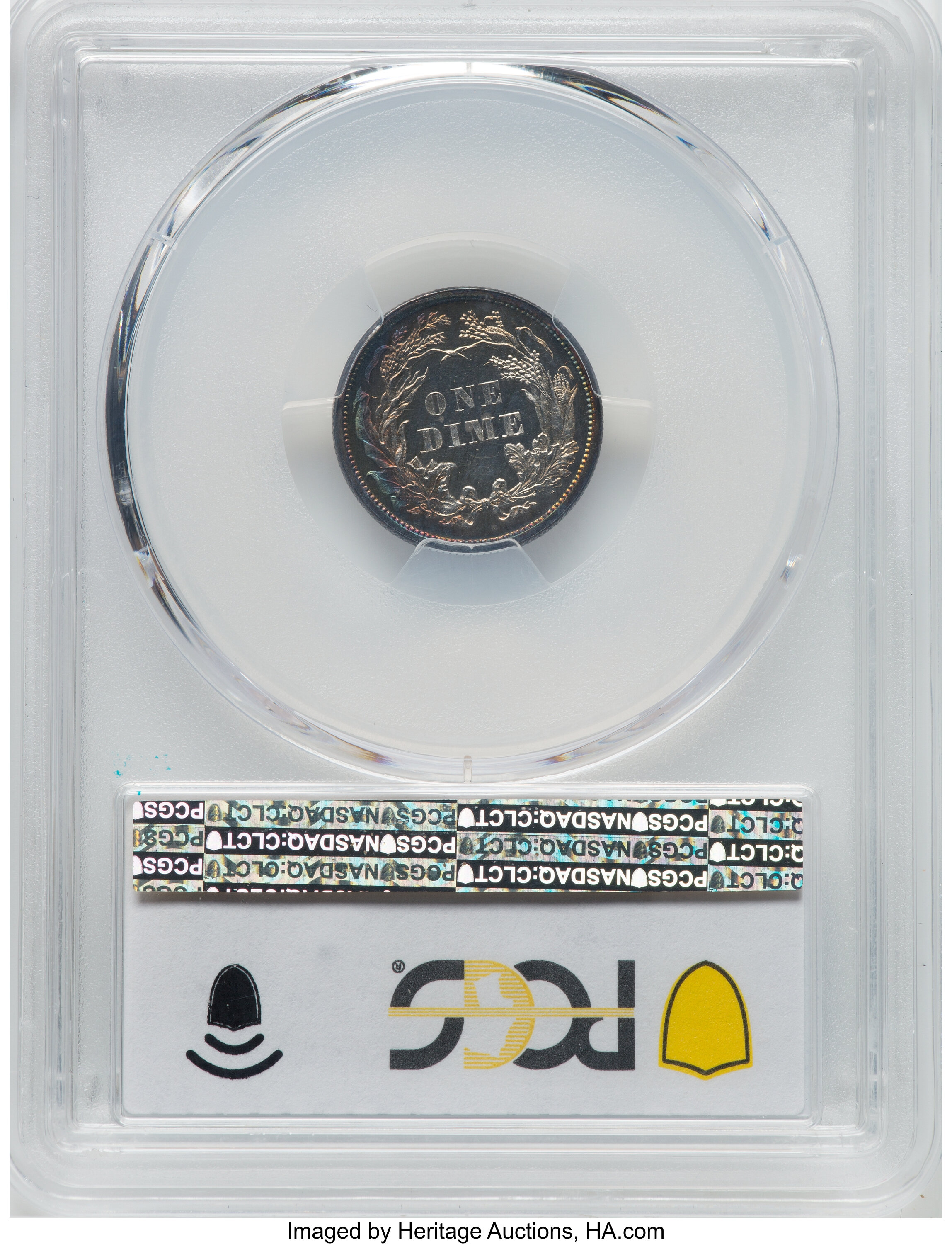 1860 10c PR CAM PR61 CAM thumbnail 17