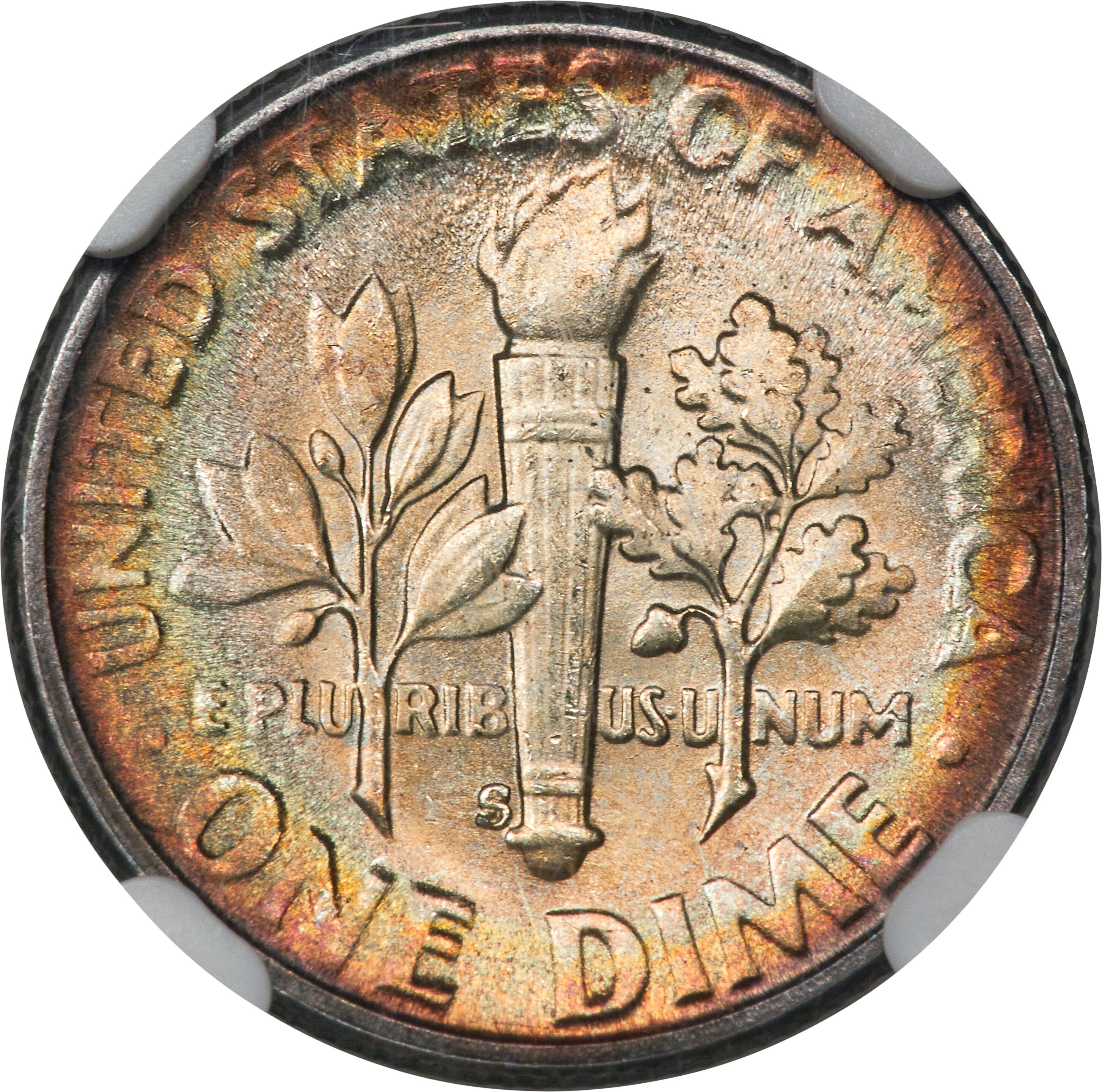 1953-S 10c MS FB MS68 FB thumbnail 8