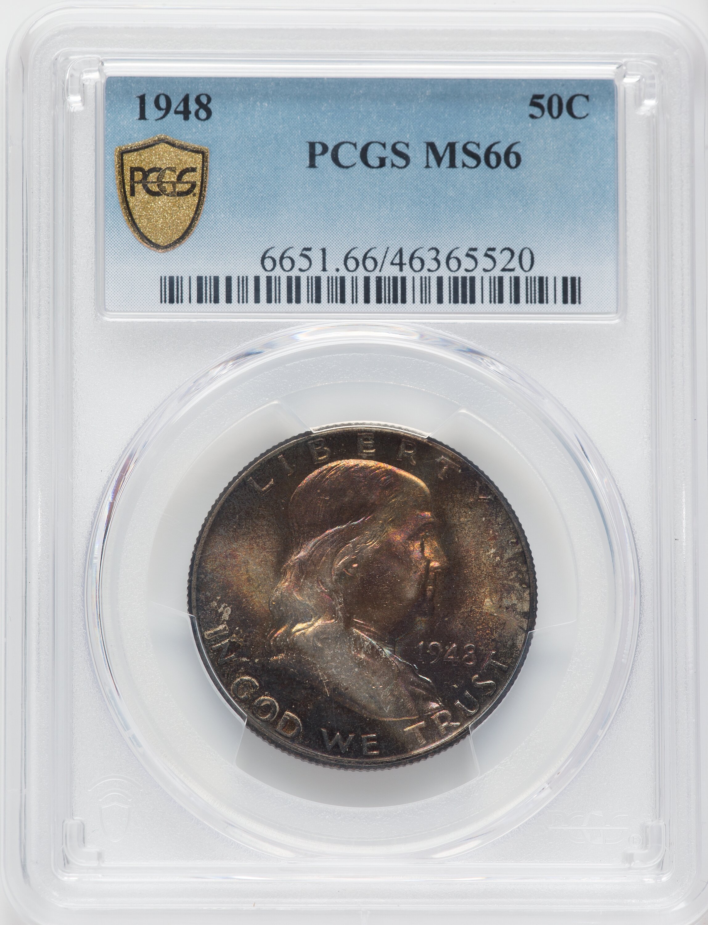 1948 50c MS66 thumbnail 6