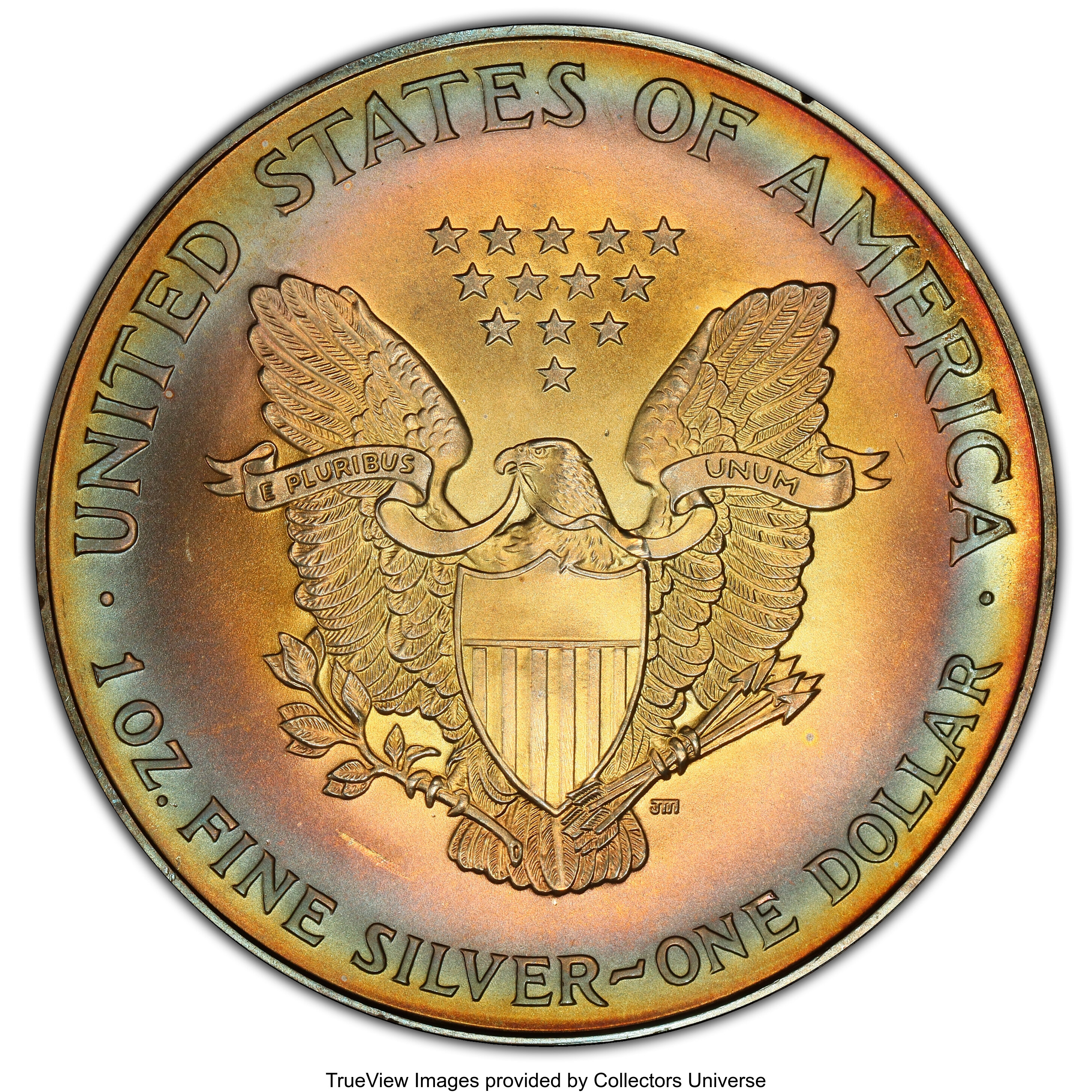 1996 $1  Silver Eagle MS66 thumbnail 4