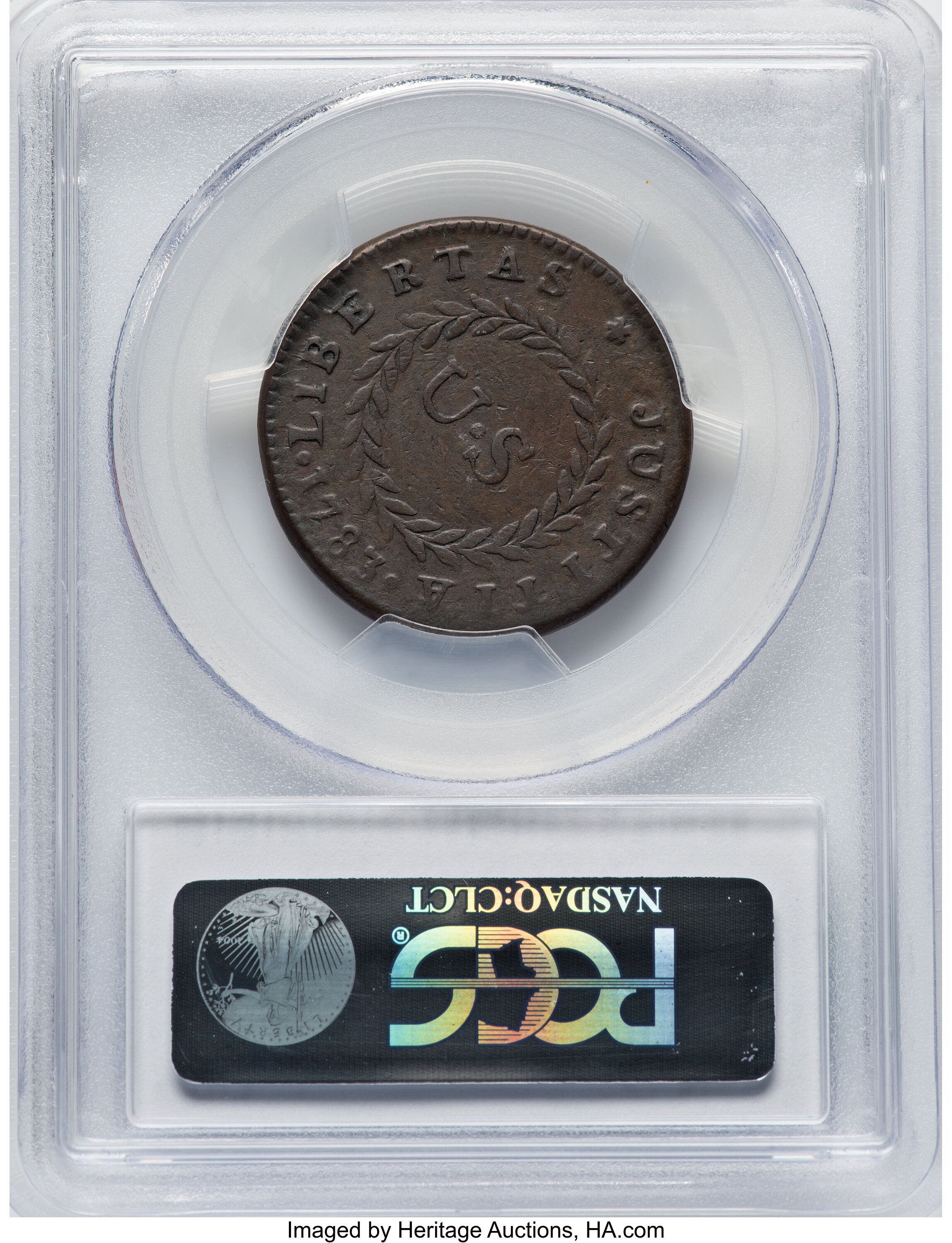 1783 Copper Nova Constellatio, Pointed Rays, Large U.S. MS BN MS61 BN thumbnail 10