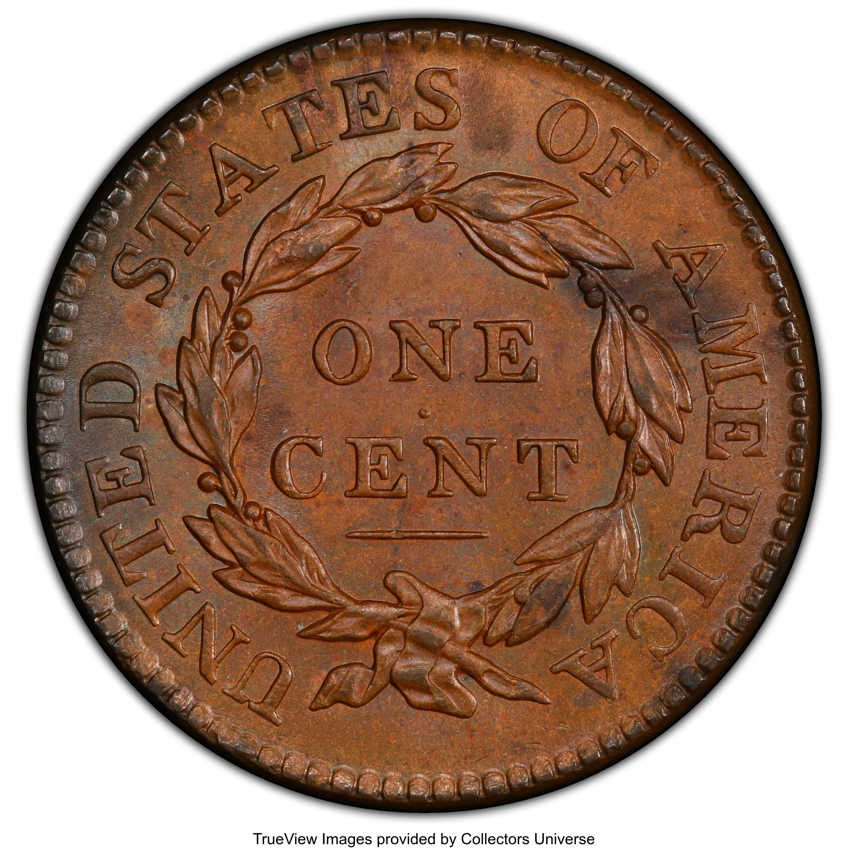 1819/8 1c Large Date MS BN AU58 BN thumbnail 9