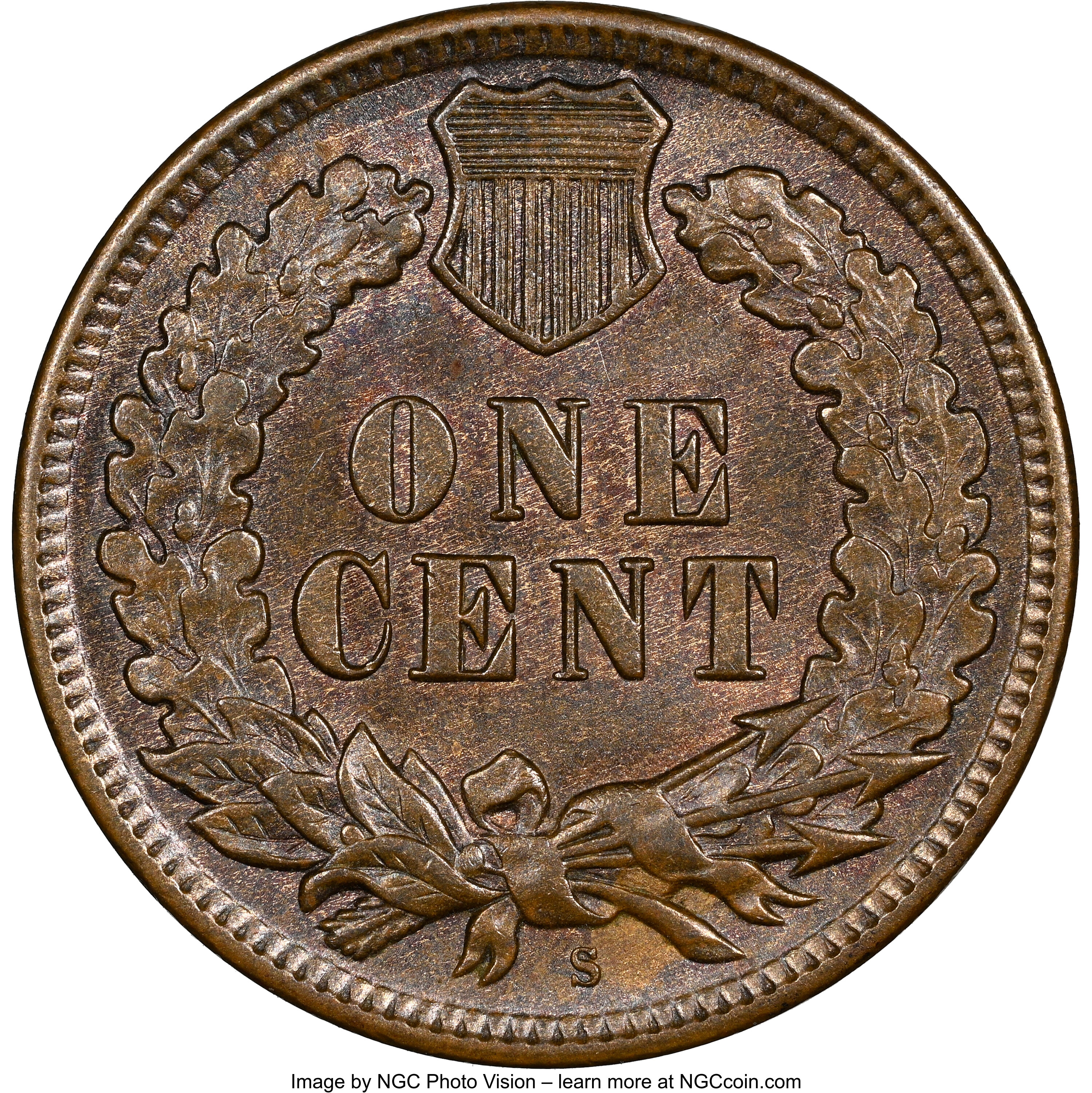 1909-S 1c Indian MS BN MS65 BN thumbnail 3