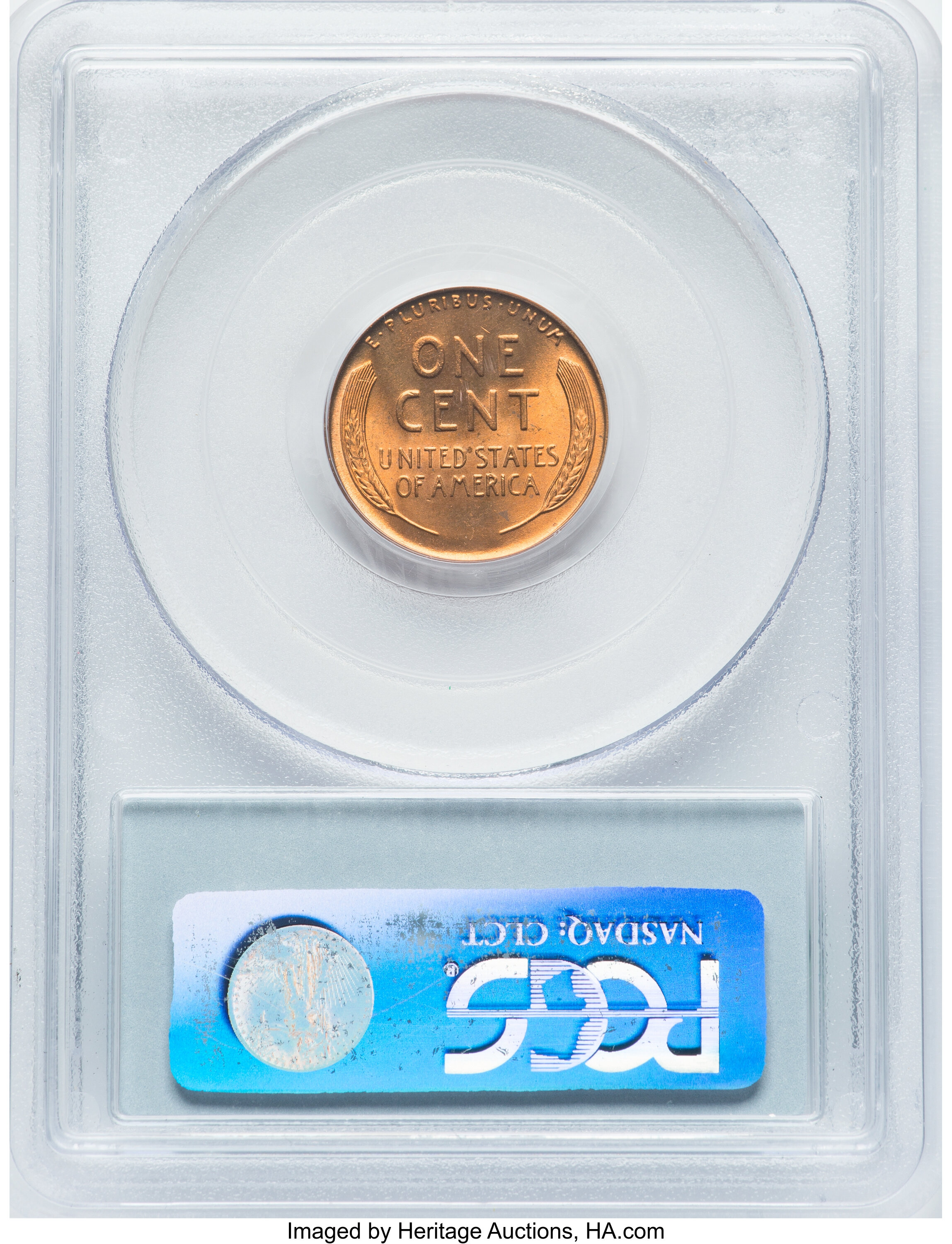 1944-D/S 1c Overmintmark MS RD MS66 RD CAC thumbnail 2