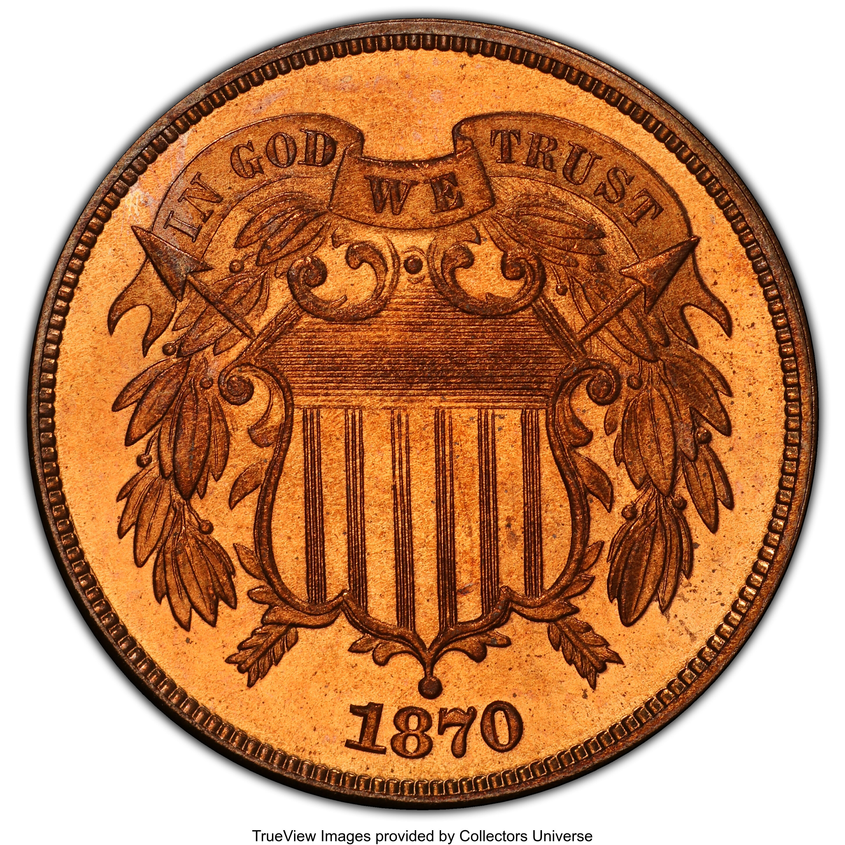 1870 2c PR RD PR66 RD thumbnail 9