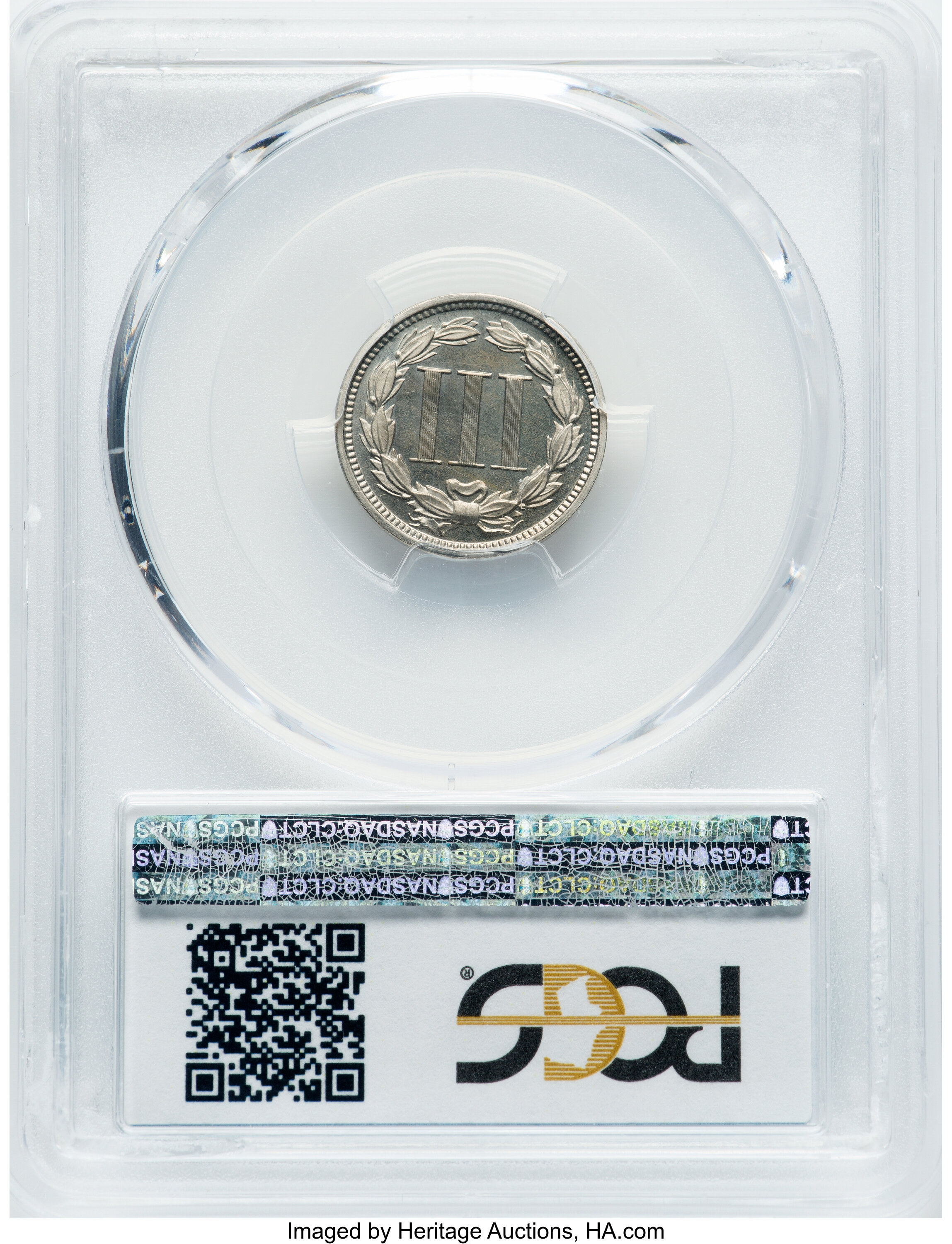 1868 3cN PR CAM PR67 CAM thumbnail 10