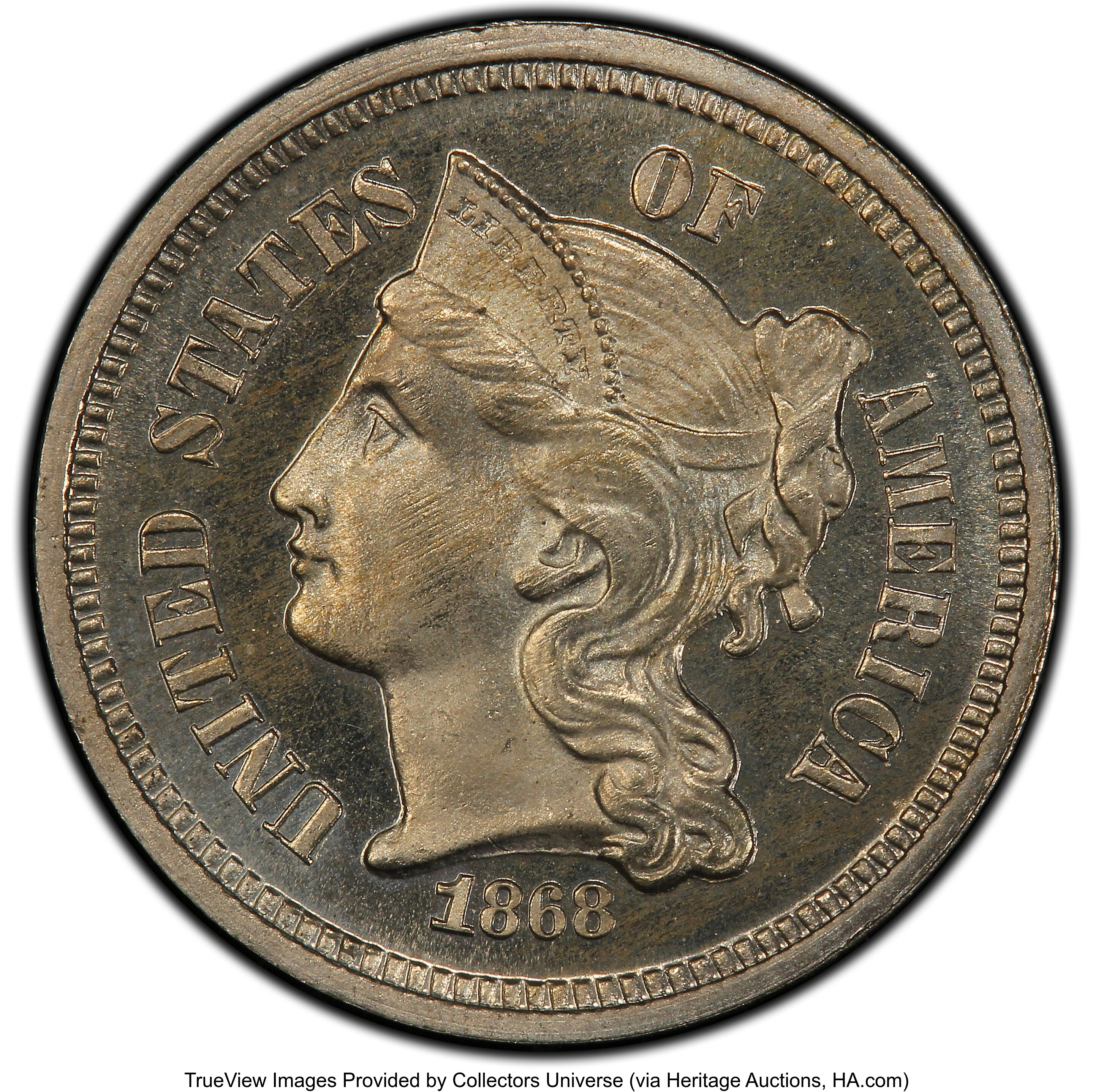 1868 3cN PR CAM PR67 CAM thumbnail 12