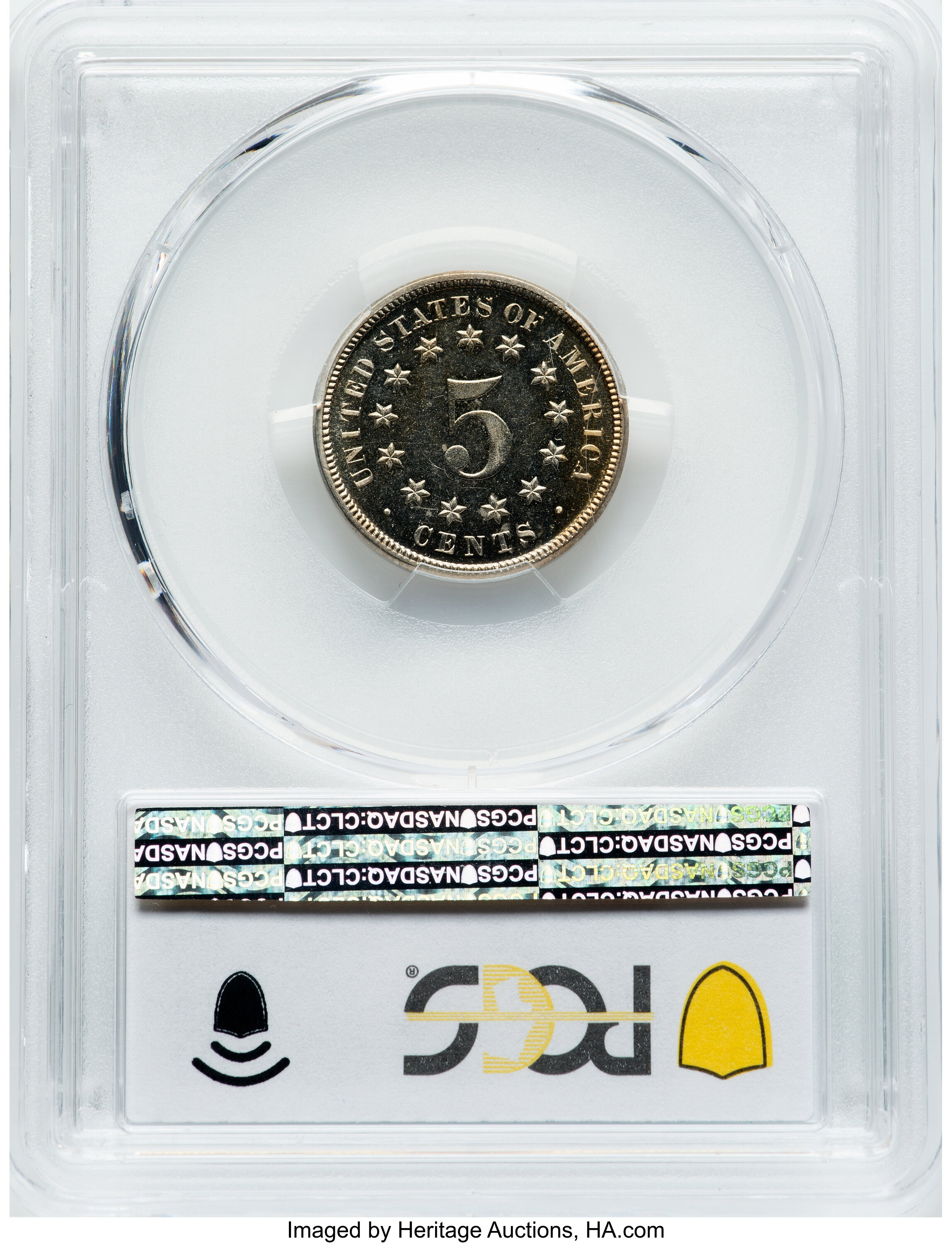 1870 5c PR CAM PR66 CAM thumbnail 10